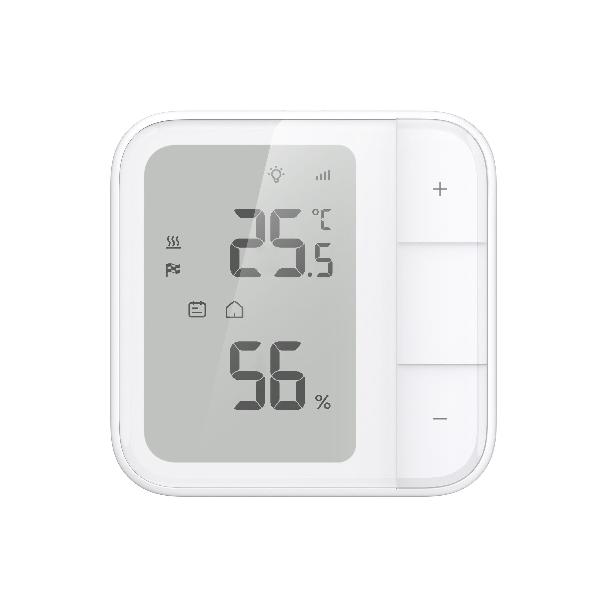 Aqara W500 room thermostat, underfloor heating thermostat, multiple control options, (1 pc), energy saving, supports Thread and Zigbee