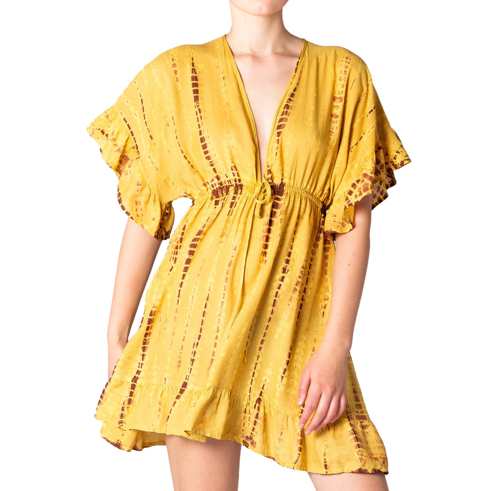 PANASIAM Tunikakleid kurzes Sommerkleid aus natürlicher günstig online kaufen