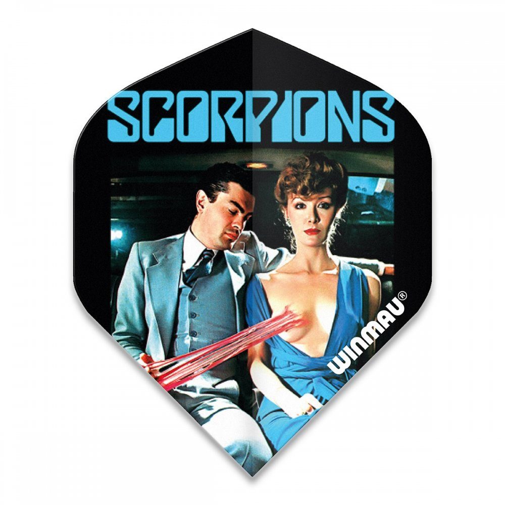 Winmau Dartpfeil Flights Rock Legends Scorpions Love Drive, 100 micron
