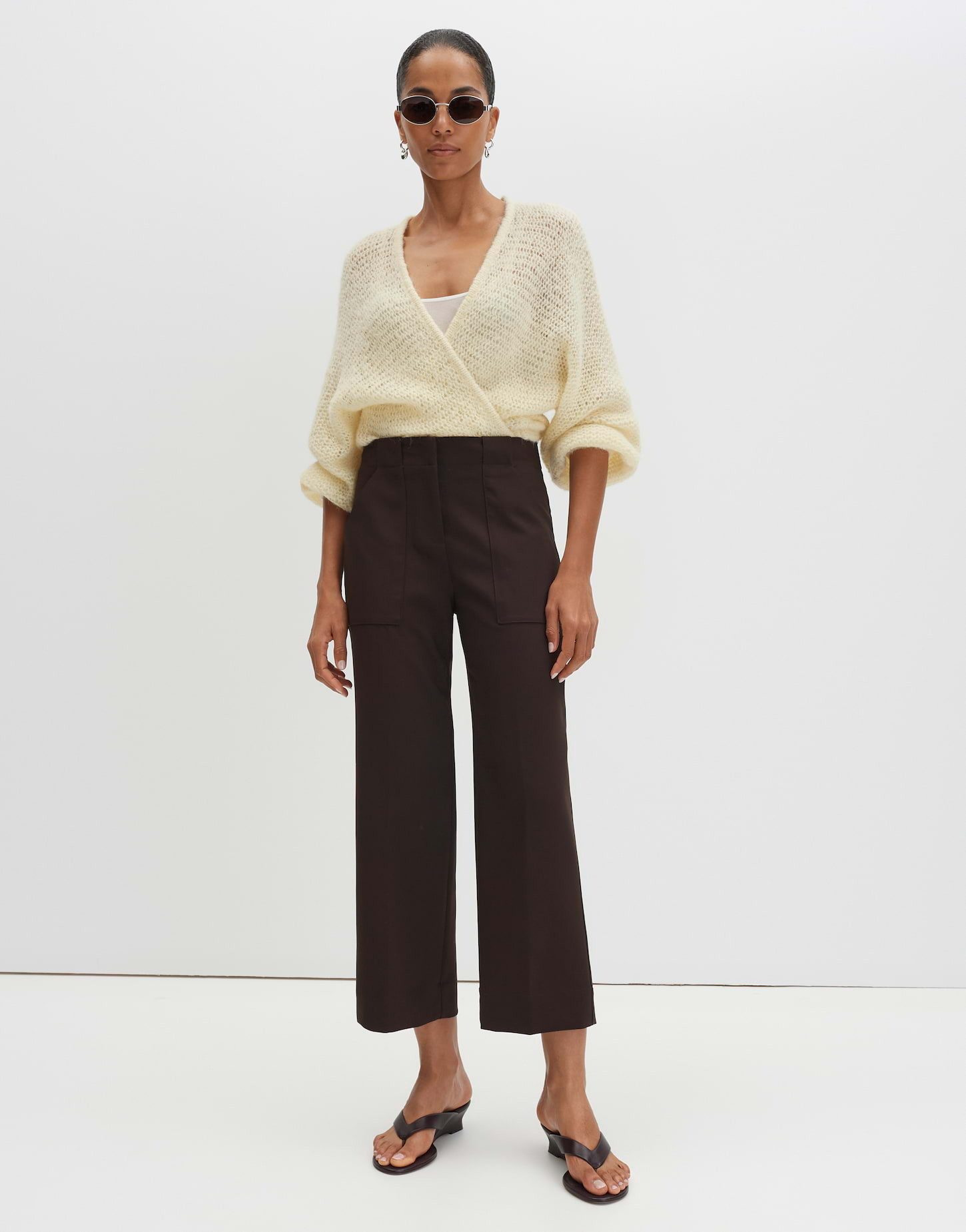 someday Stoffhose CISILIA UTILITY Relaxed mit Komfortbund Relaxed, dezente Struktur, knitterarm