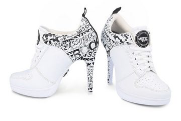 Missy Rockz STREET ROCKZ 2.0 just white High-Heel-Stiefelette Absatzhöhe: 10,5 cm