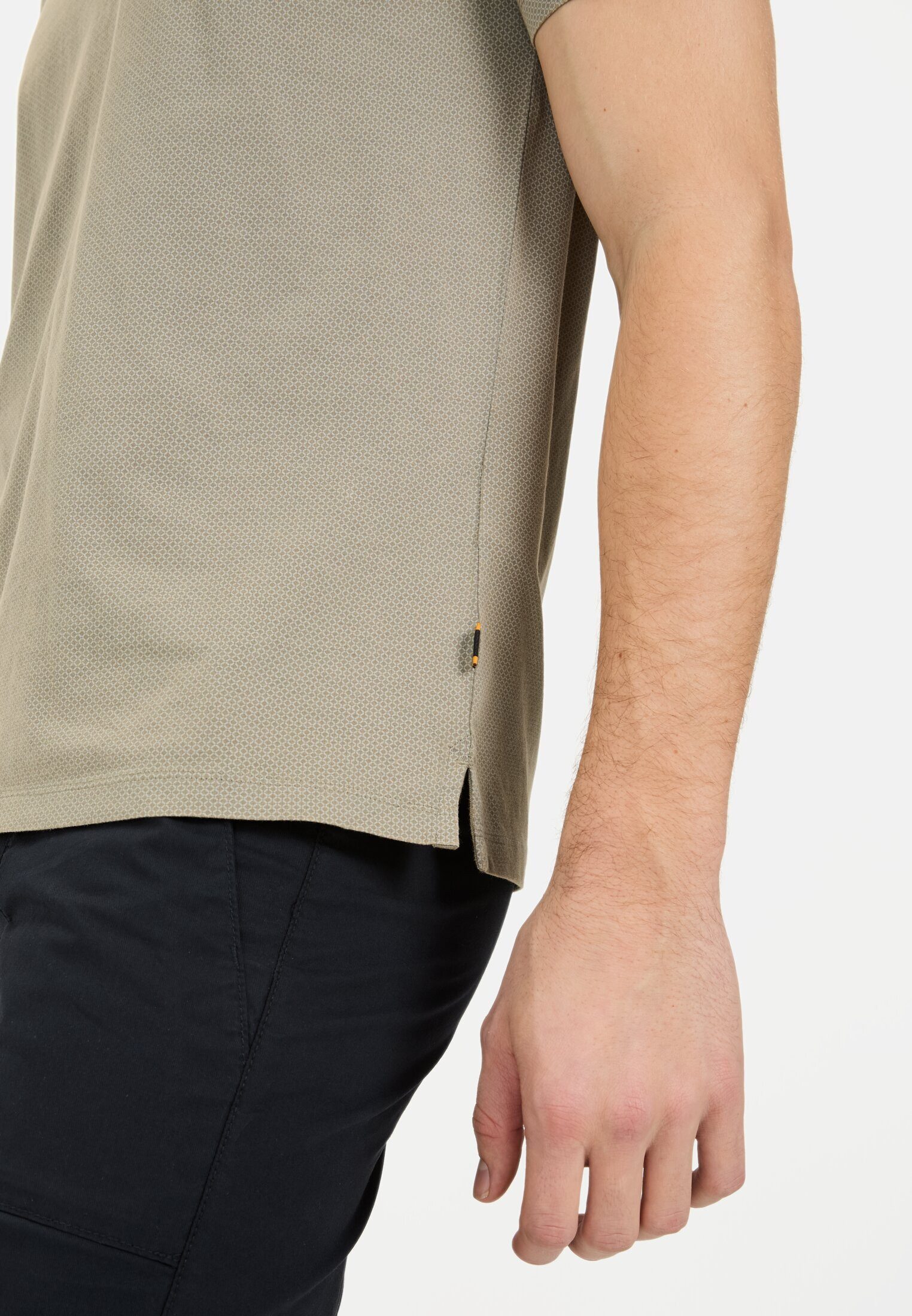 camel active Poloshirt aus reiner Baumwolle Kurzarm Polo Shirts_Poloshirt