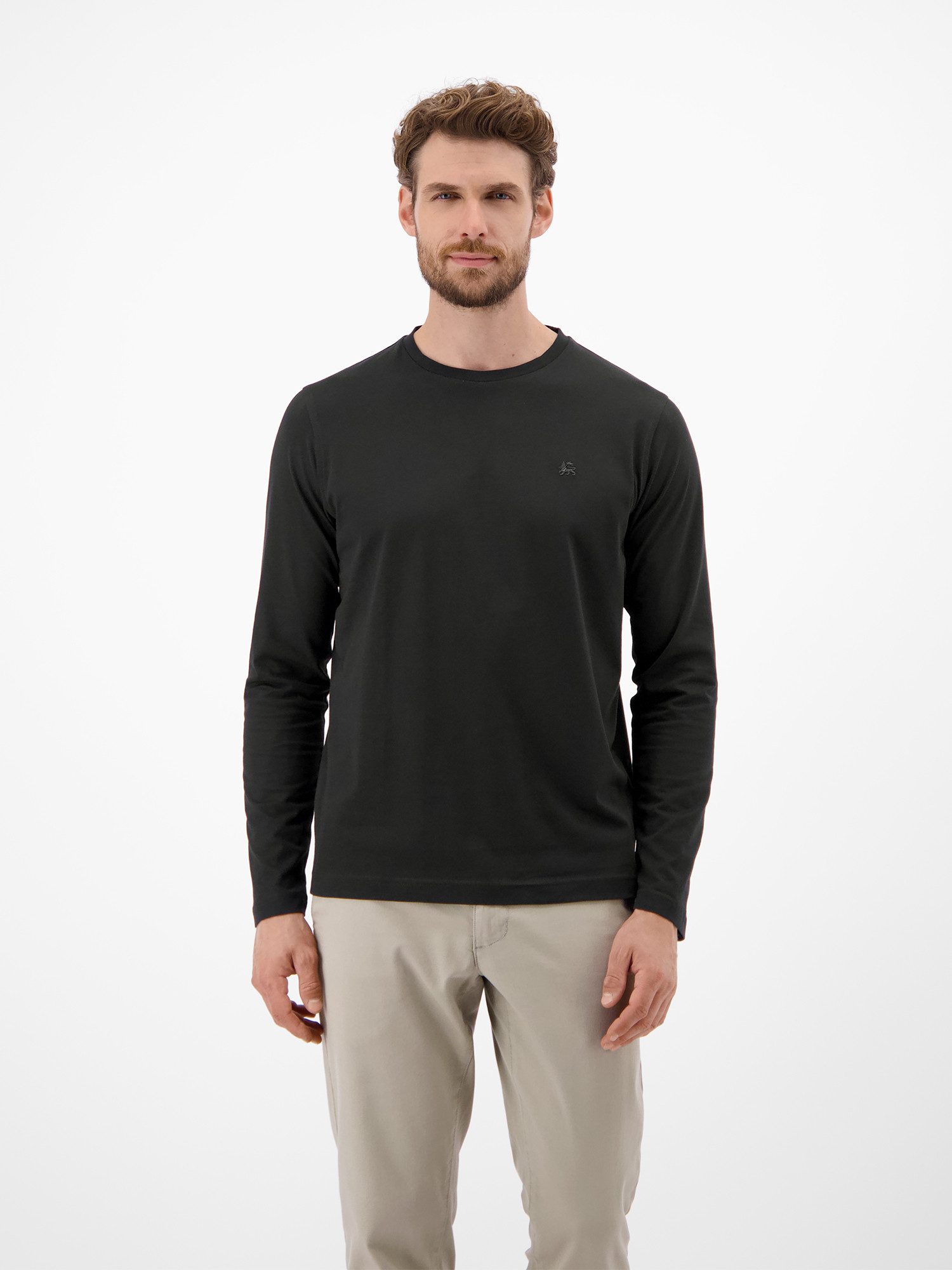 LERROS Longsweatshirt LERROS Basic-Longsleeve günstig online kaufen