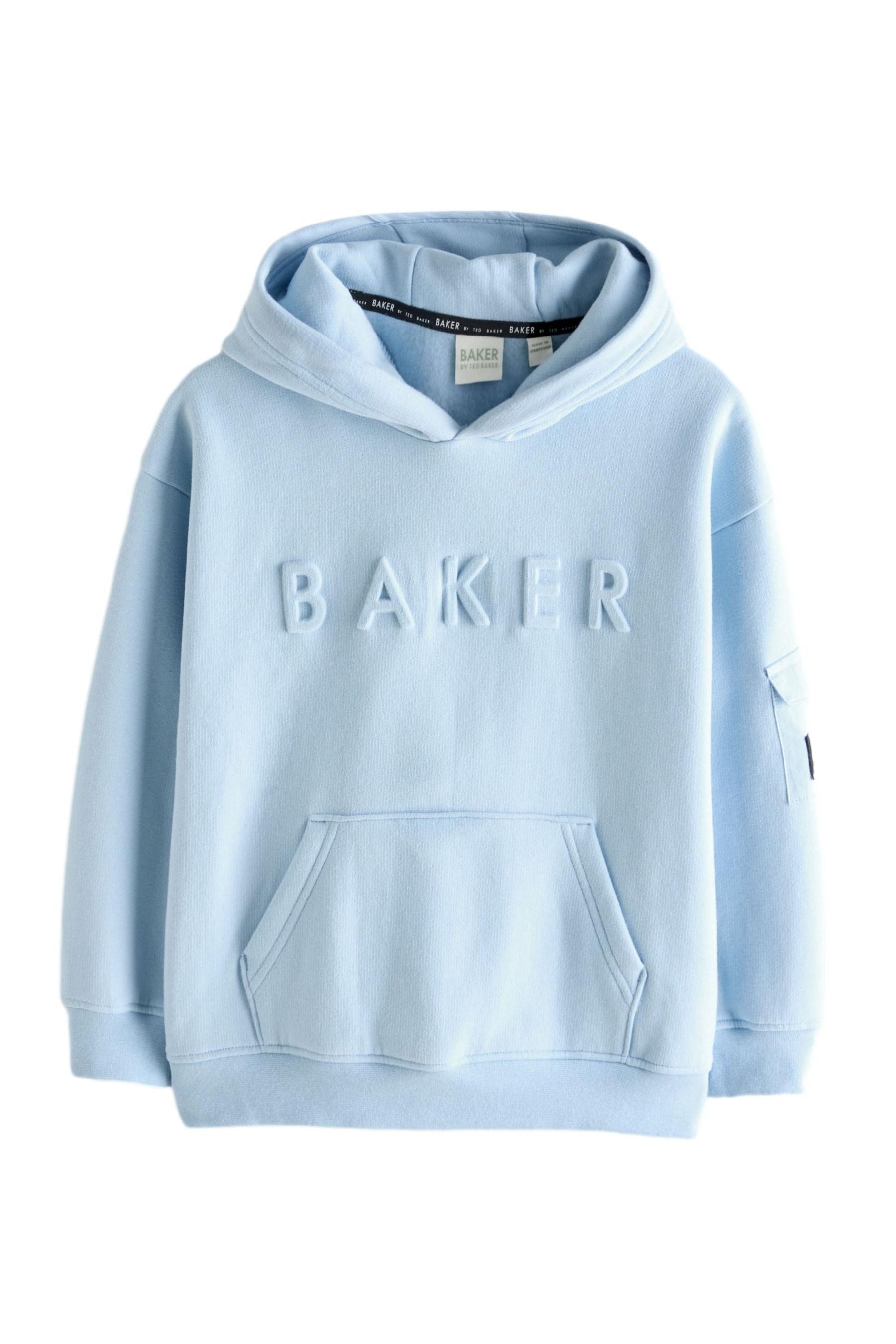 Kapuzenpullover Baker by Ted Baker Oversized Hoodie mit Prägung