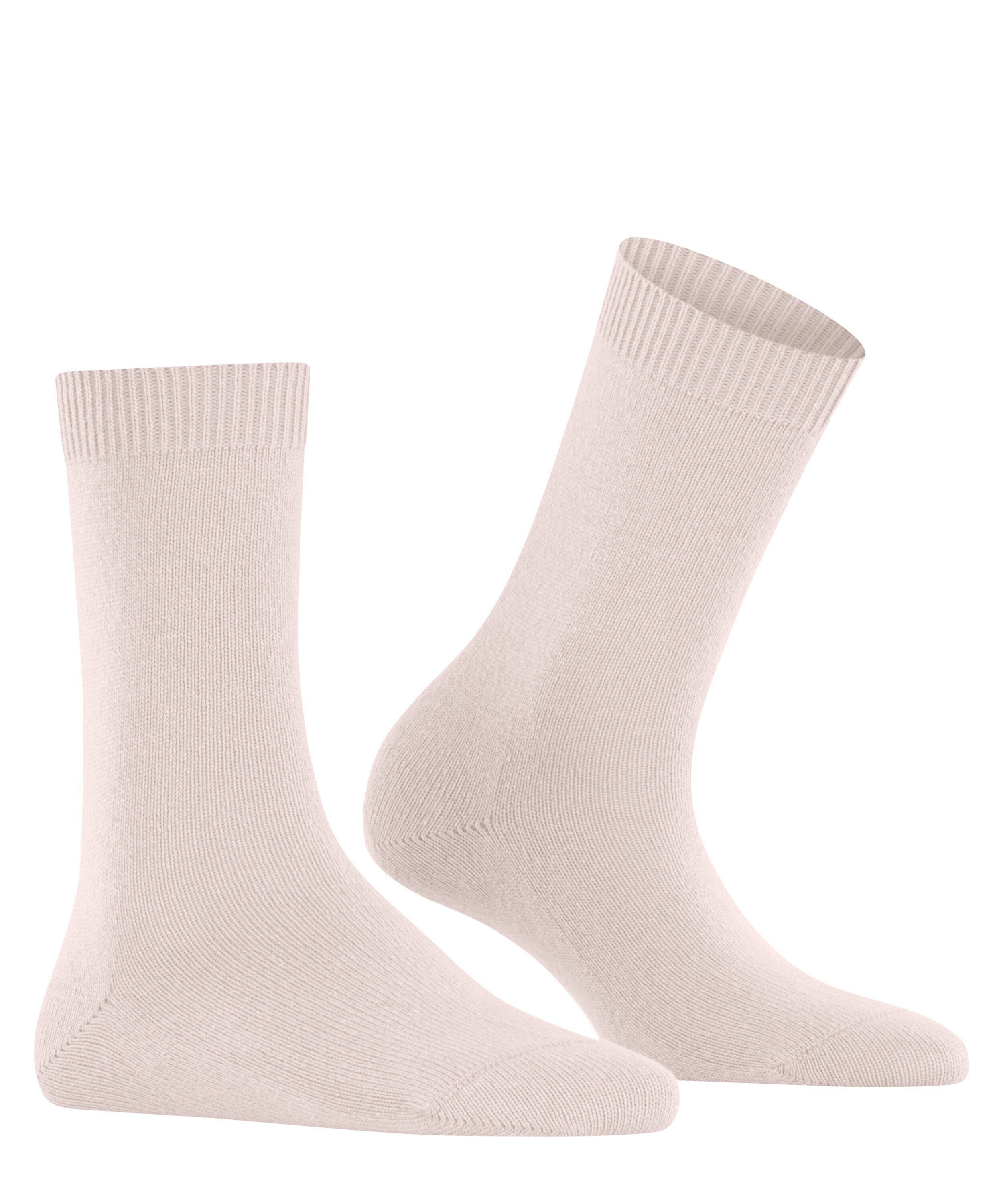 Socken Wool (8458) FALKE Cosy light (1-Paar) pink
