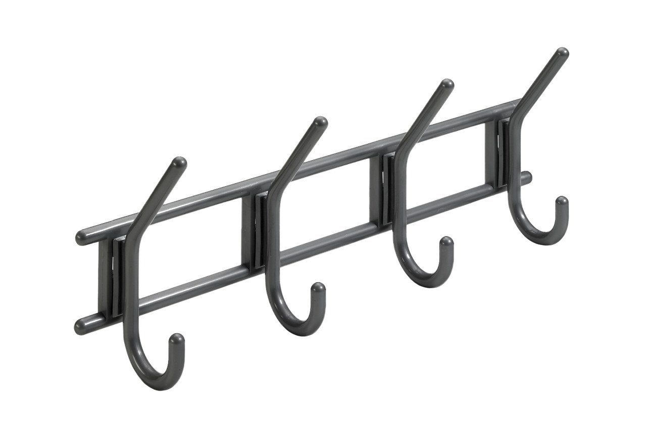 Hettich Garderobenhaken Hettich Garderobenhaken 4 Haken 37,0 x 15,0 x 7,0