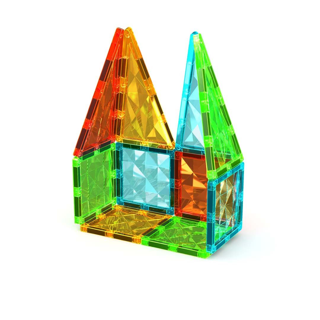 Geomag™ Magnetic Tiles Gems (4100) Magnetspielbausteine, (16 St) – Bild 2 von 5