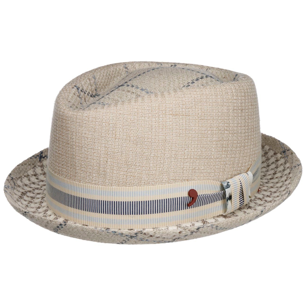 Alfonso D´Este Sonnenhut (1-St) Strohhut mit Futter, Made in Italy