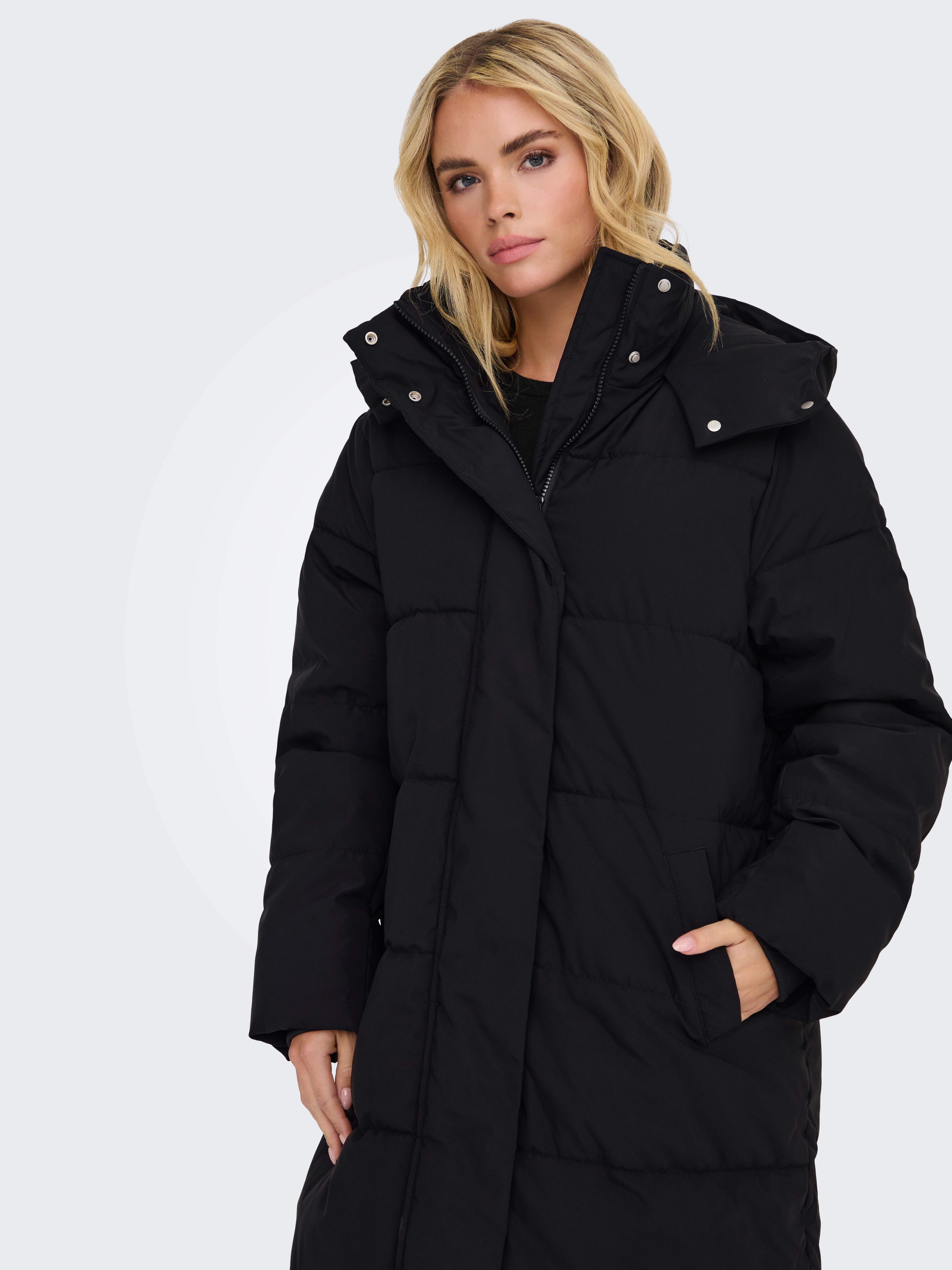 JDY Steppmantel JDYMAJA LONG PADDED JACKET OTW YFM NOOS mit Kapuze, verdeck günstig online kaufen