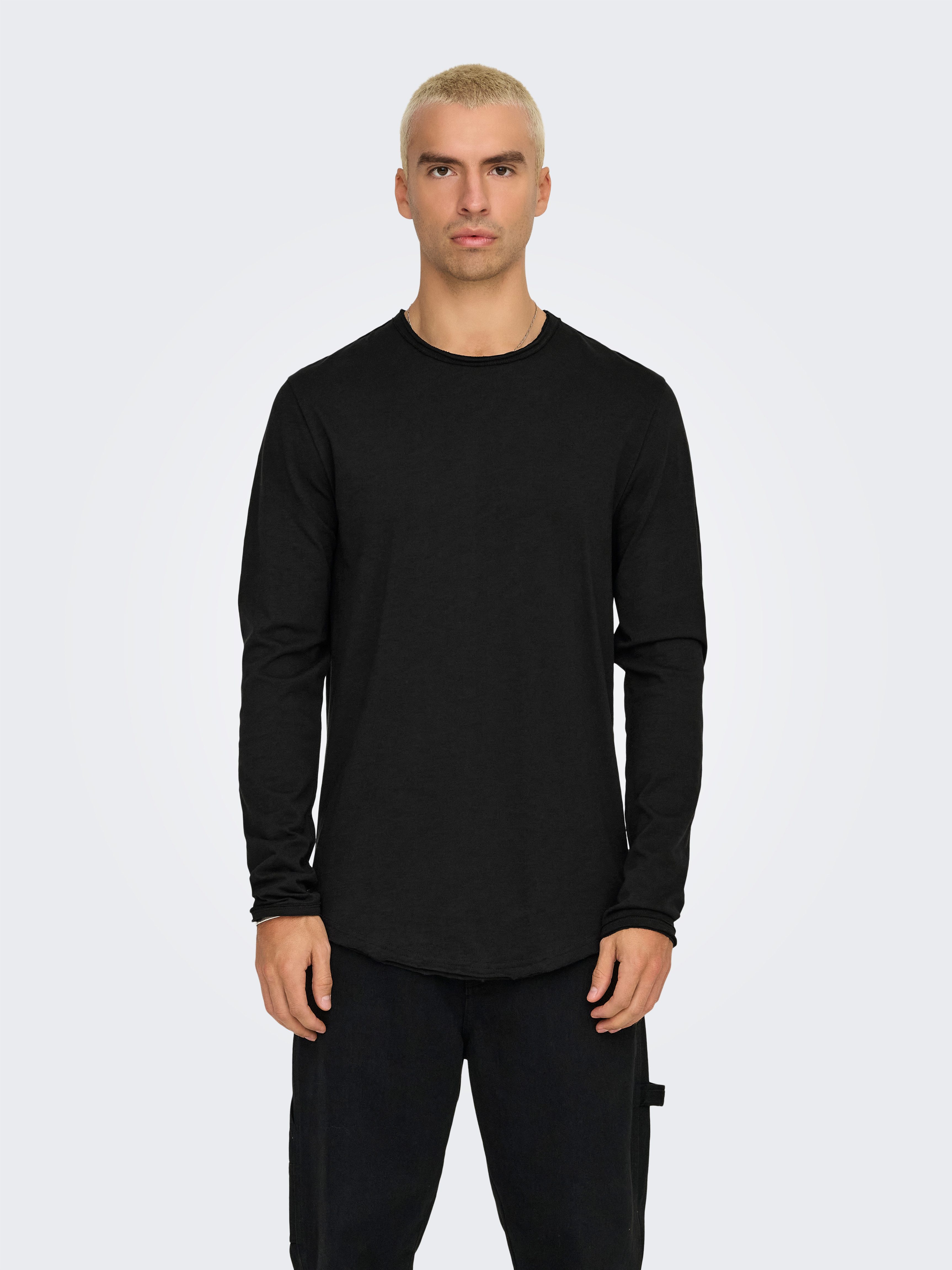 ONLY & SONS Langarmshirt ONSBENNE LONGY günstig online kaufen