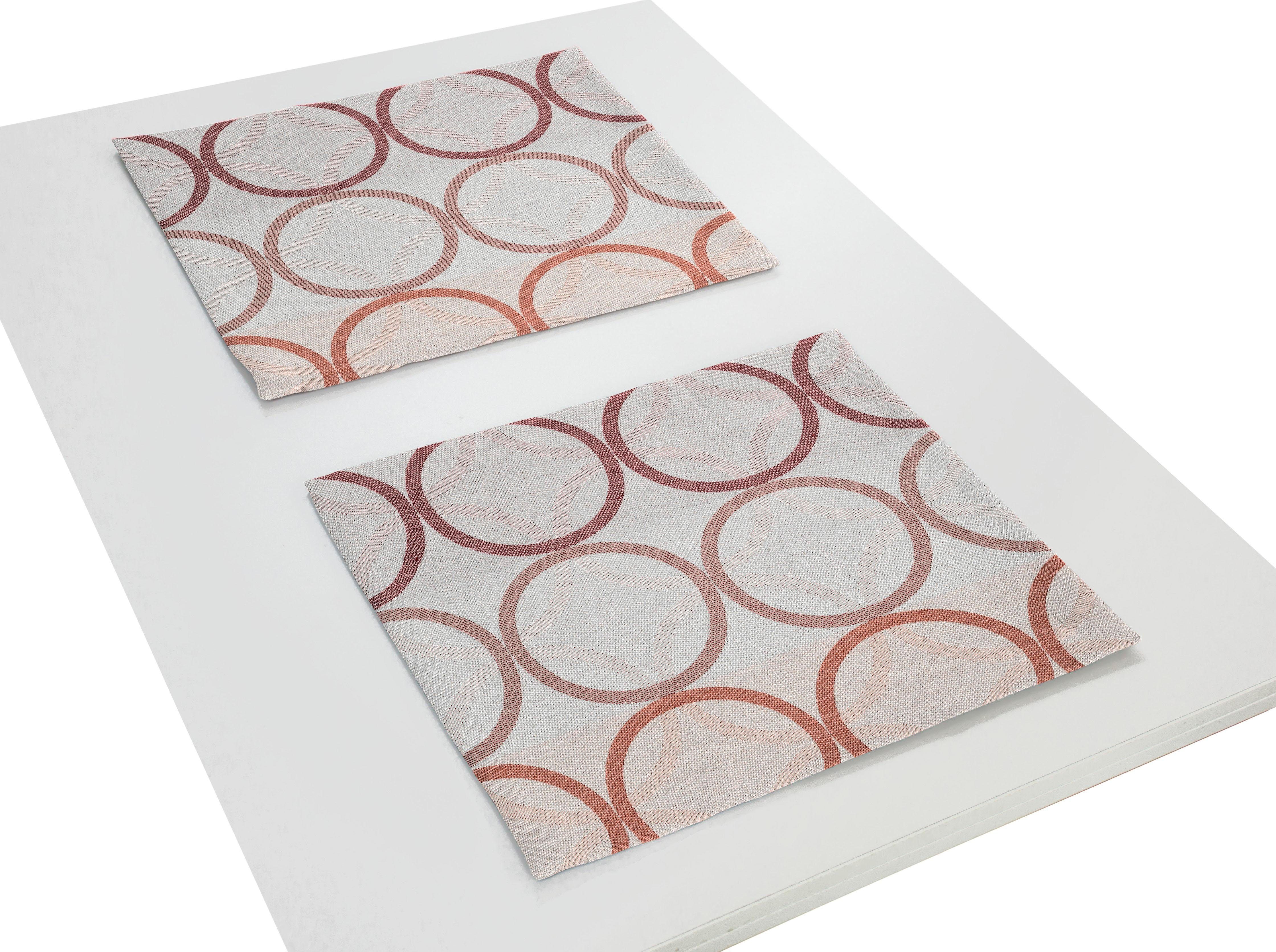 Wirth Platzset ZIRBELLO, (Packung, 2-St) günstig online kaufen