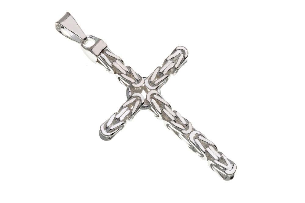 Silberkettenstore Kettenanhänger Anhänger Kreuz Königskette 3,5mm - 925 Sil günstig online kaufen