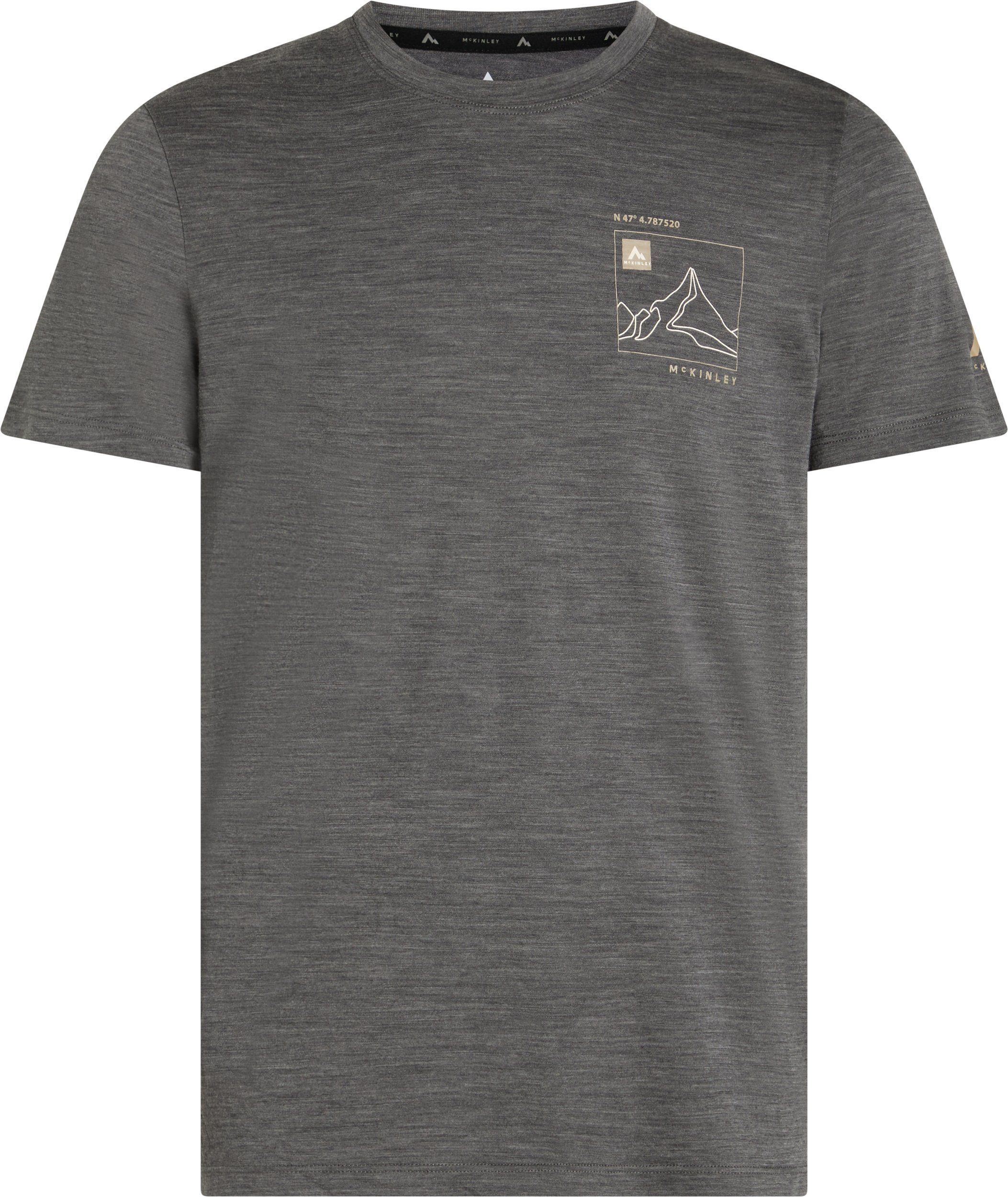 McKINLEY T-Shirt He.-T-Shirt Shane IV TEE M MELANGE/ANTHRACITE