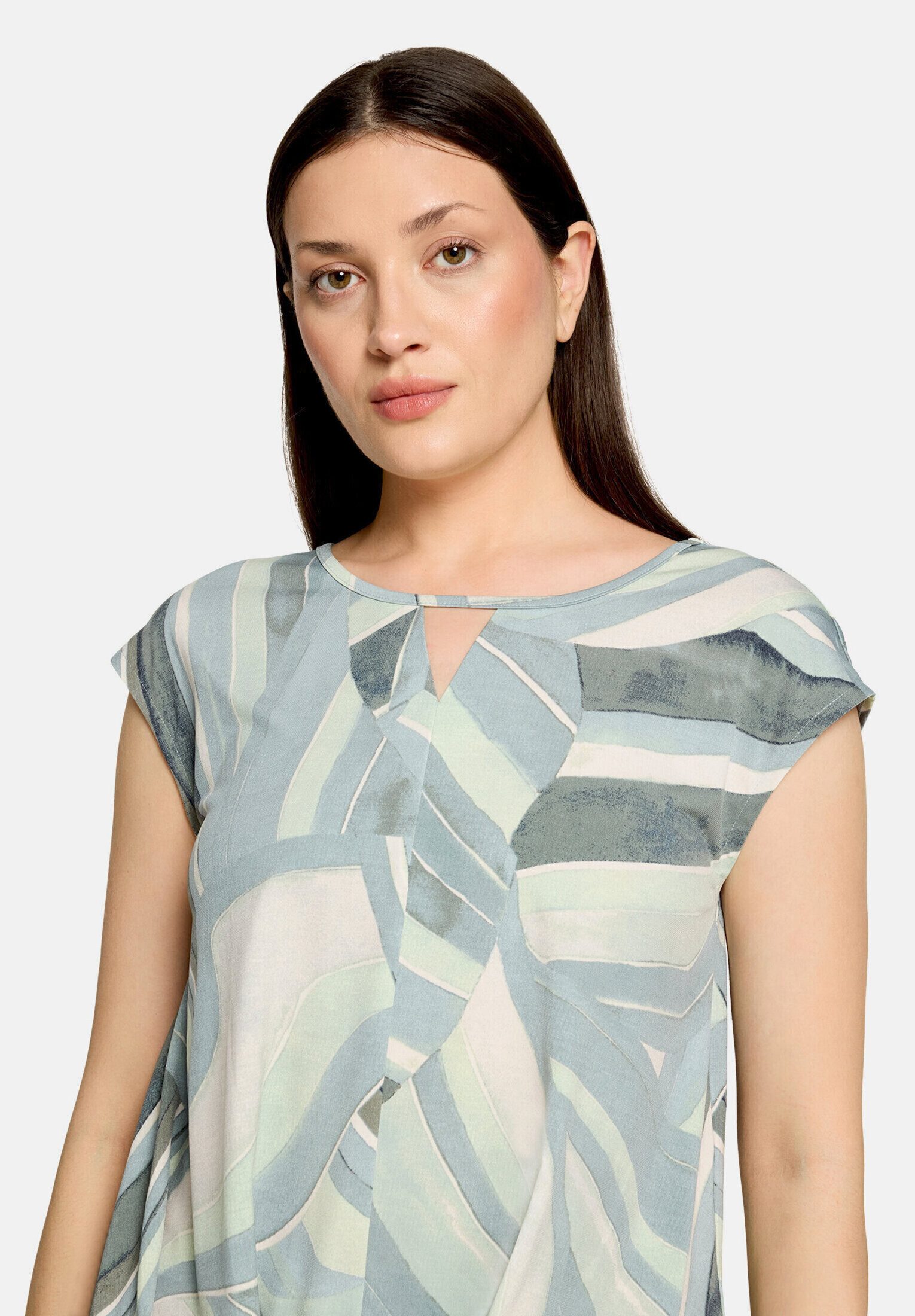 Betty Barclay Kurzarmshirt Damen mit Gummizug (1-tlg)