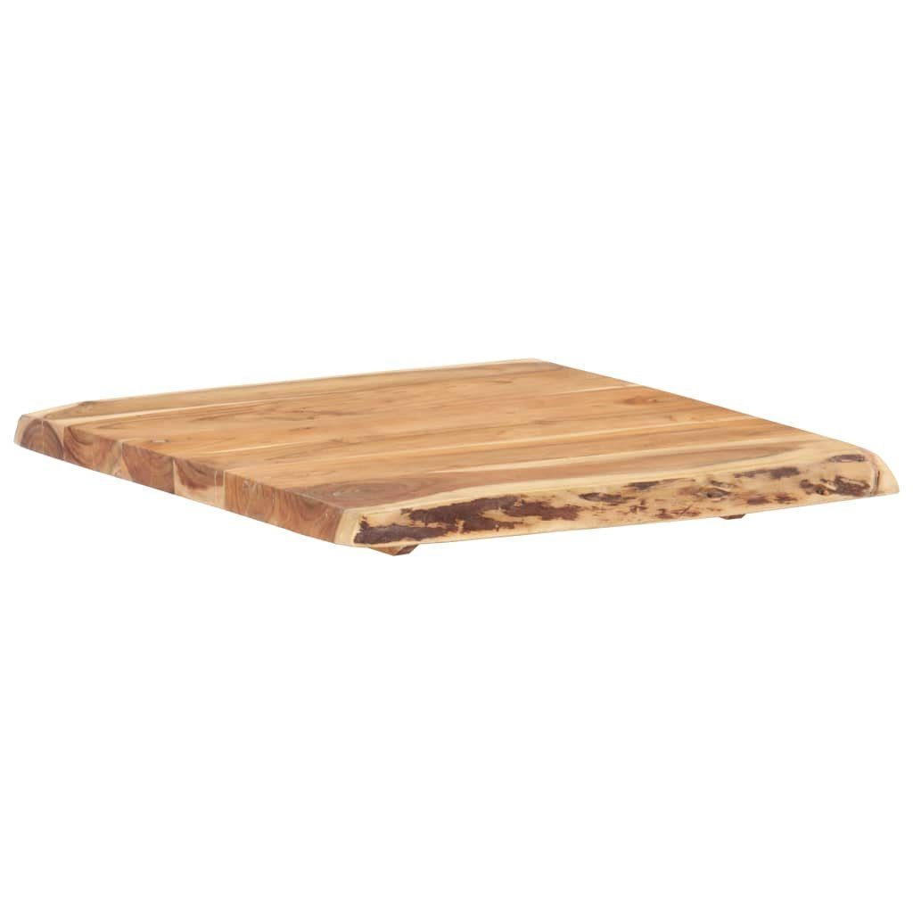 furnicato Tischplatte Massivholz Akazie 58x(50-60)x3,8 cm (1 St)