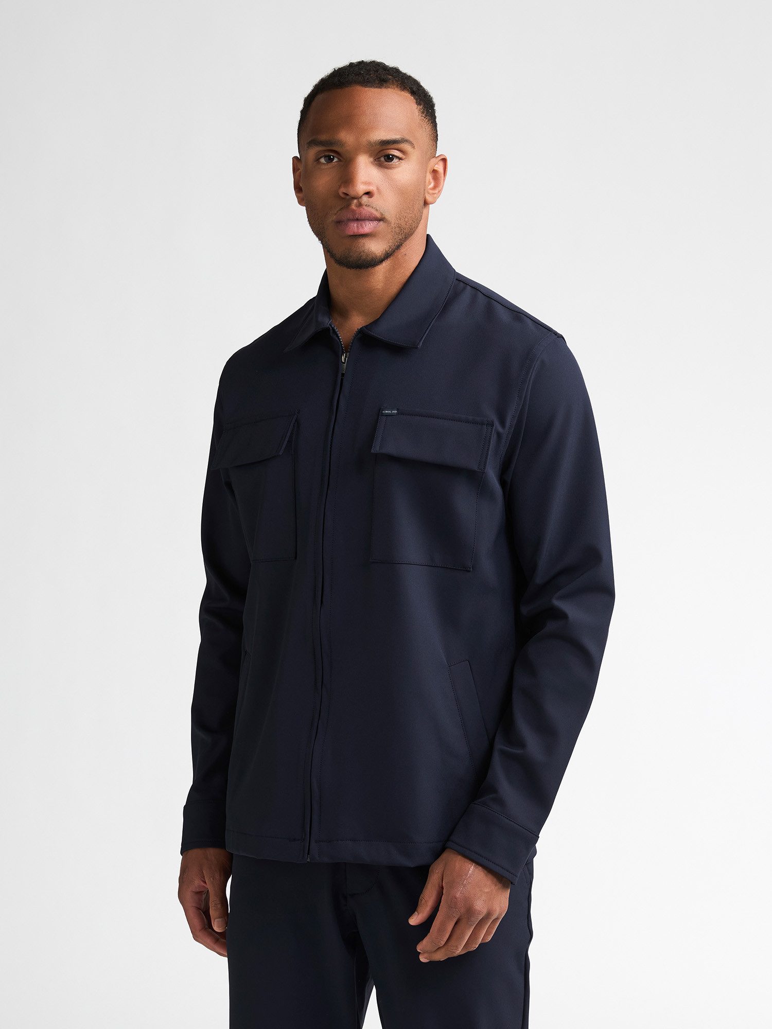 Petrol Industries Langarmhemd Millline Overshirt Fit