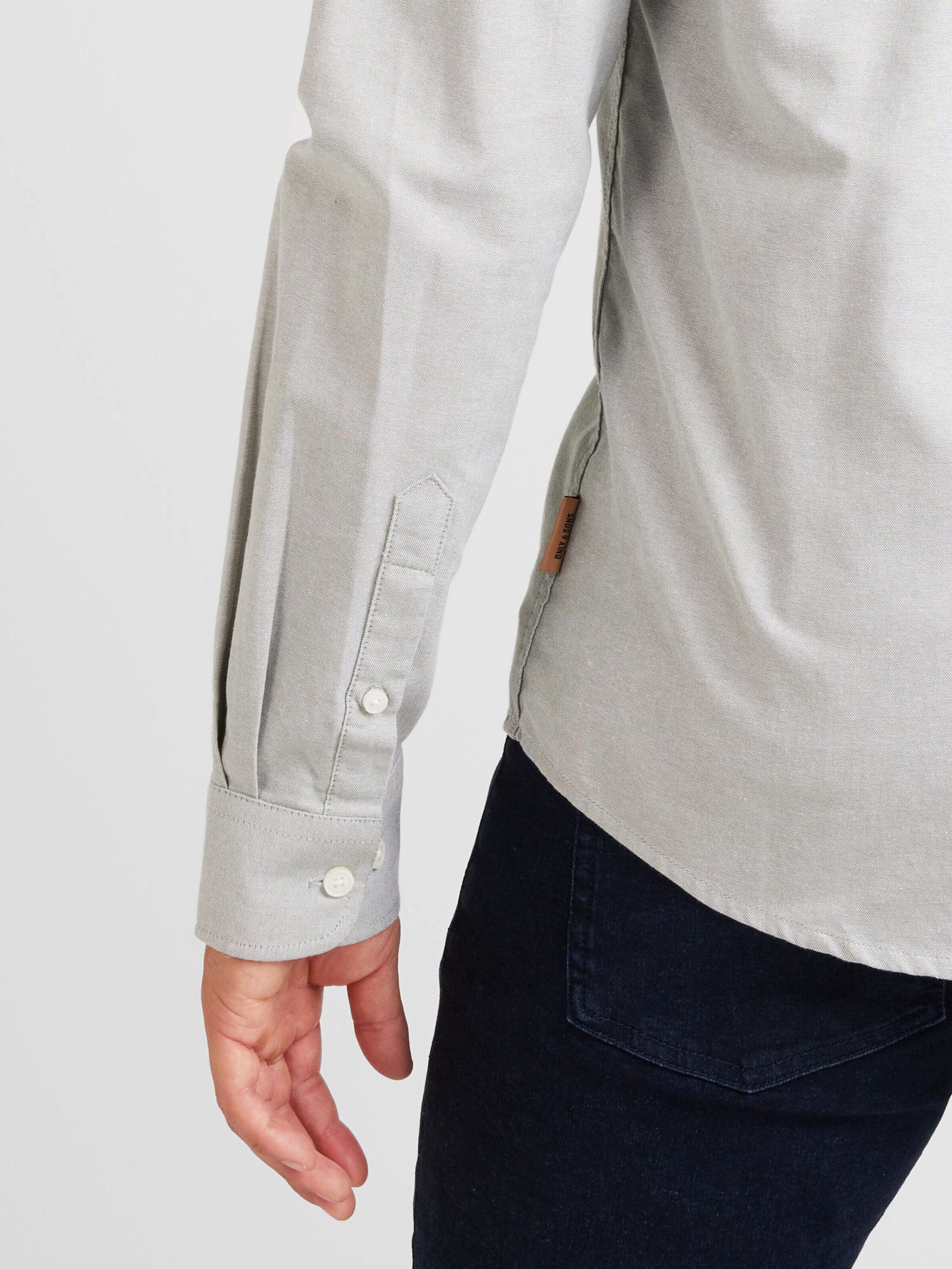 ONLY & SONS Langarmhemd ONSALVARO SLIM günstig online kaufen