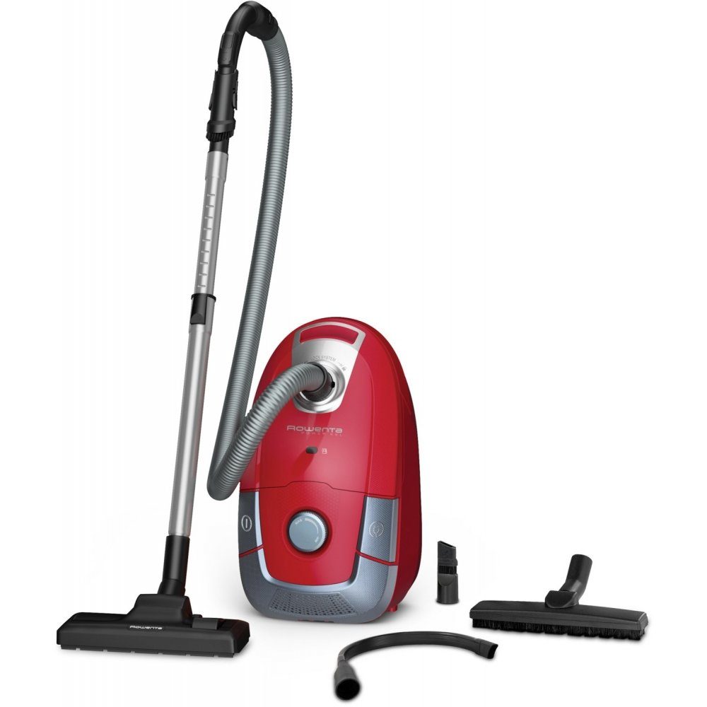 Rowenta Bodenstaubsauger RO3154 Power XXL Parkett - Bodenstaubsauger - rot