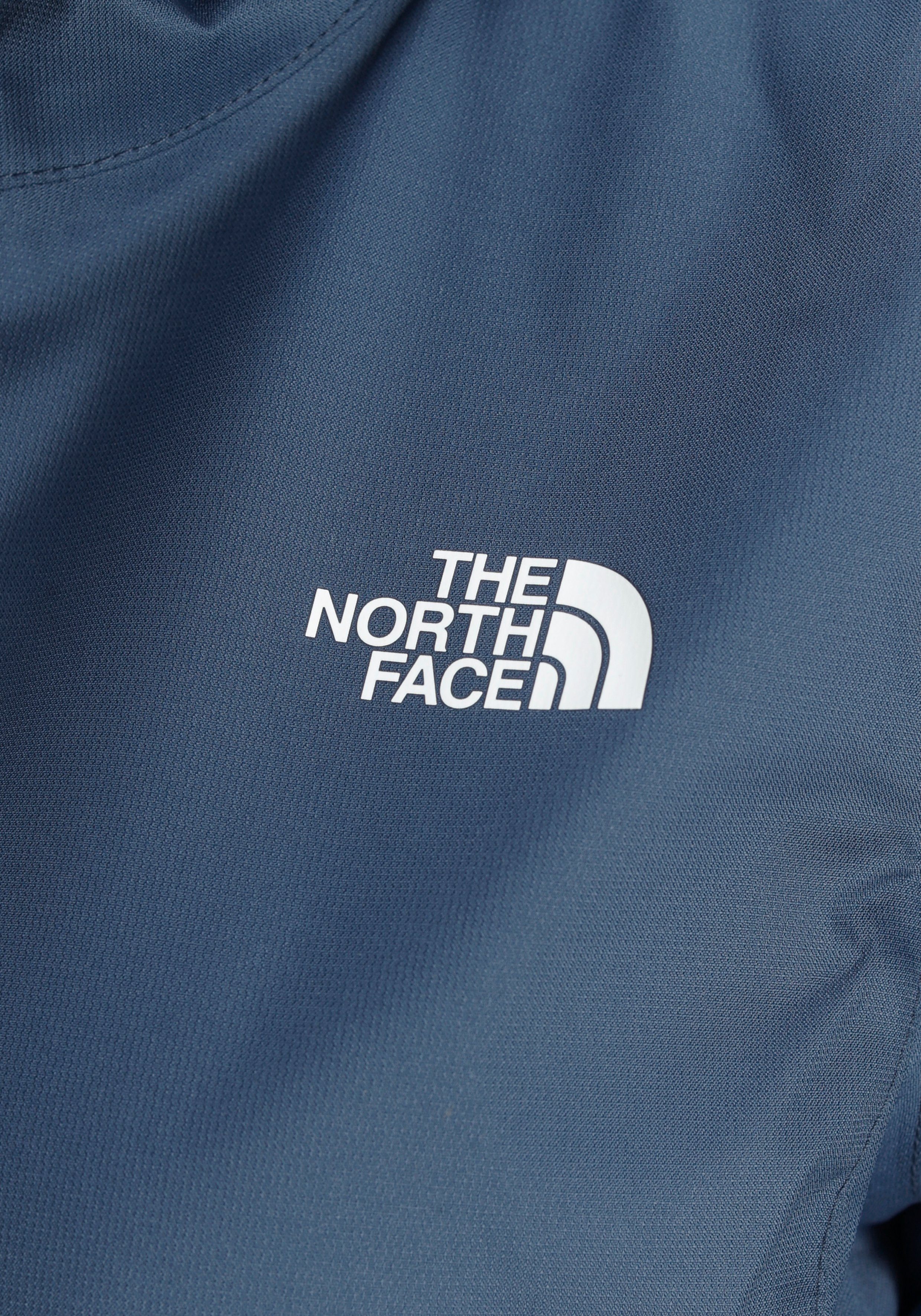 The North Face Regenjacke QUEST & & blau Atmungsaktiv Wasserdicht Winddicht