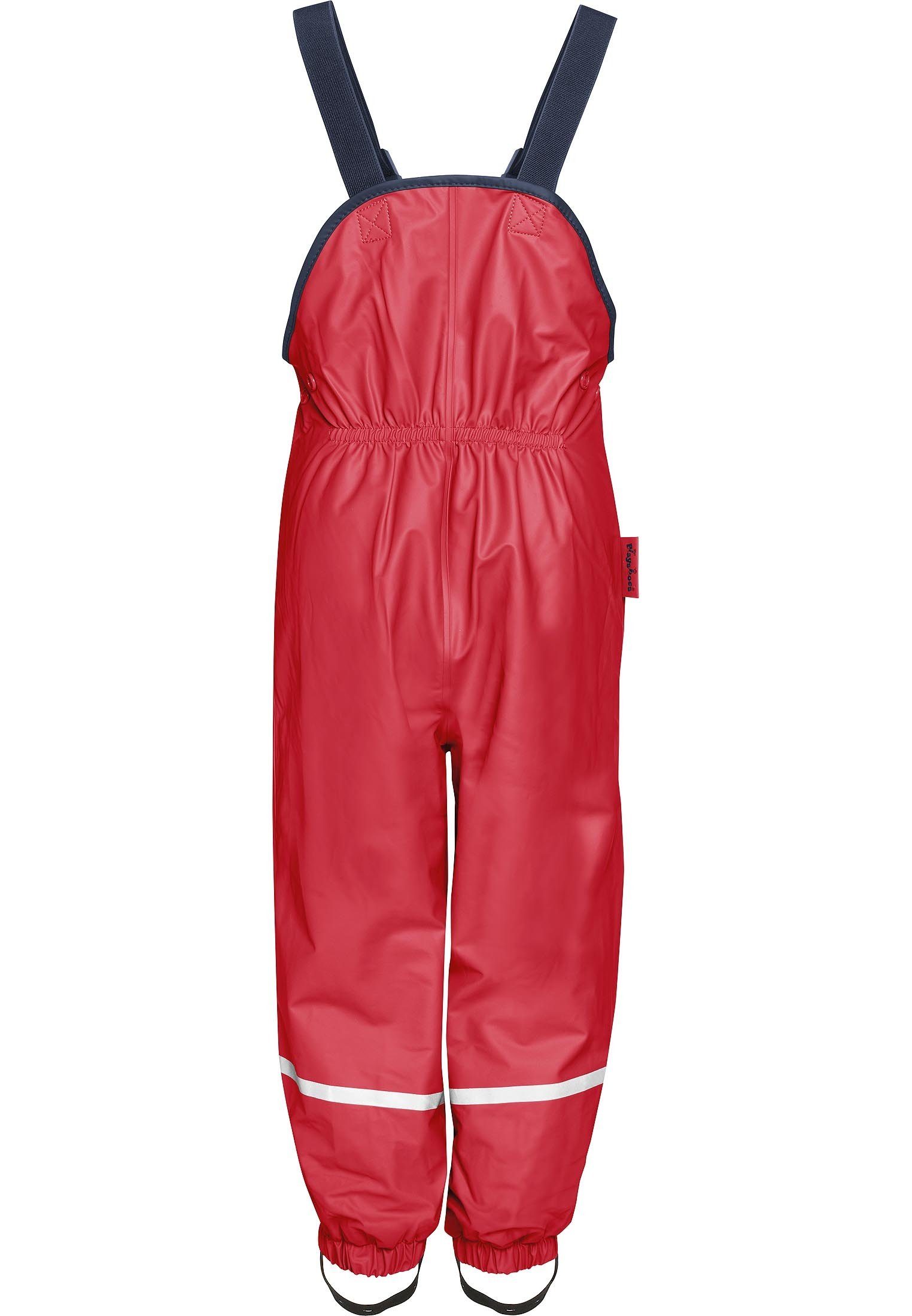 Regenhose Fleece-Trägerhose gefüttert