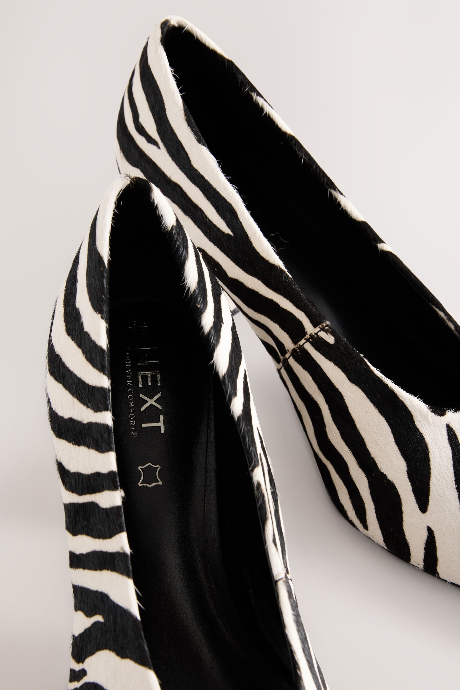 Next Forever Comfort® spitze Lederstiefel, Blockabsatz Pumps (1-tlg) günstig online kaufen