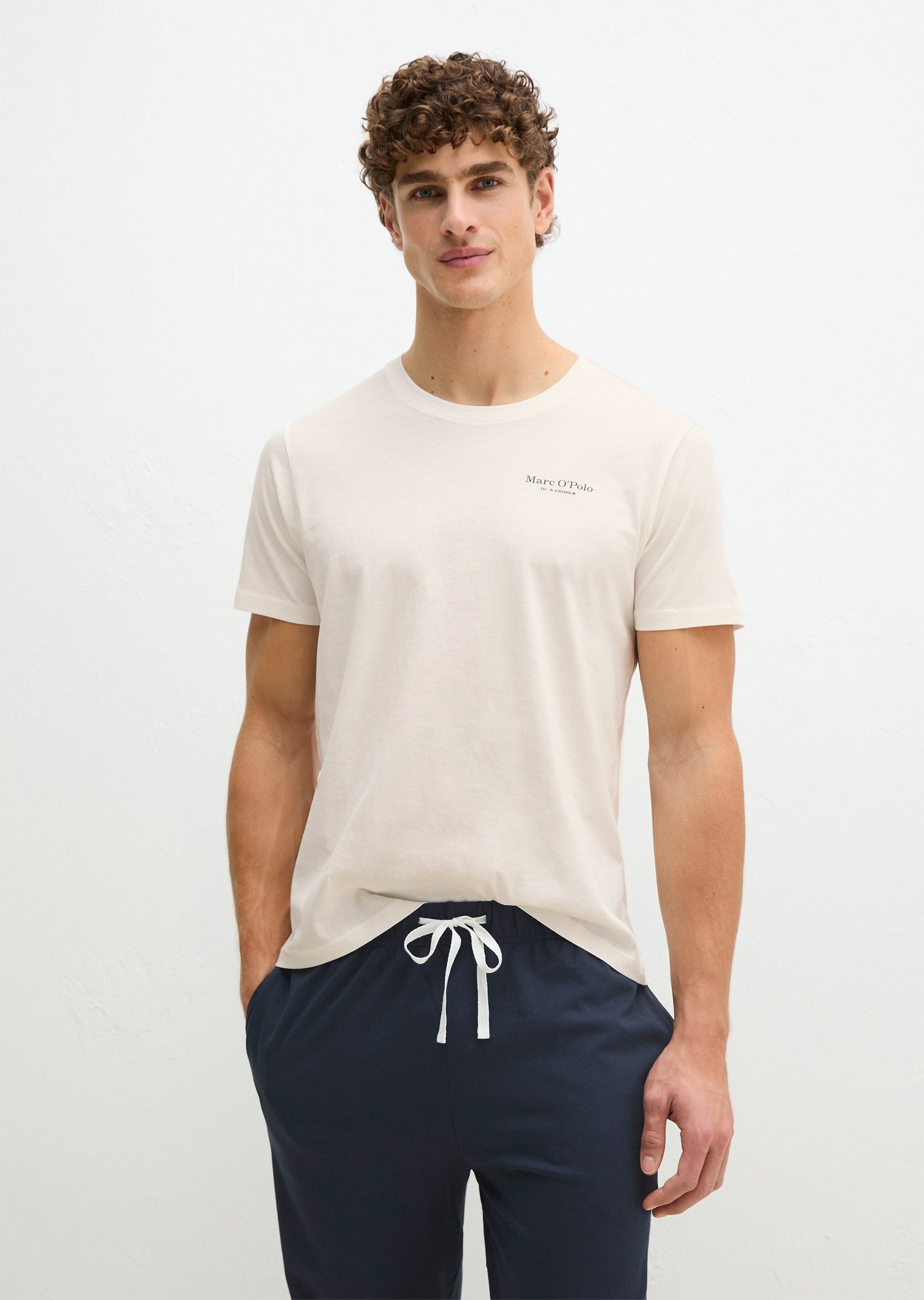 Marc O'Polo Pyjamaoberteil Mix N Match Cotton