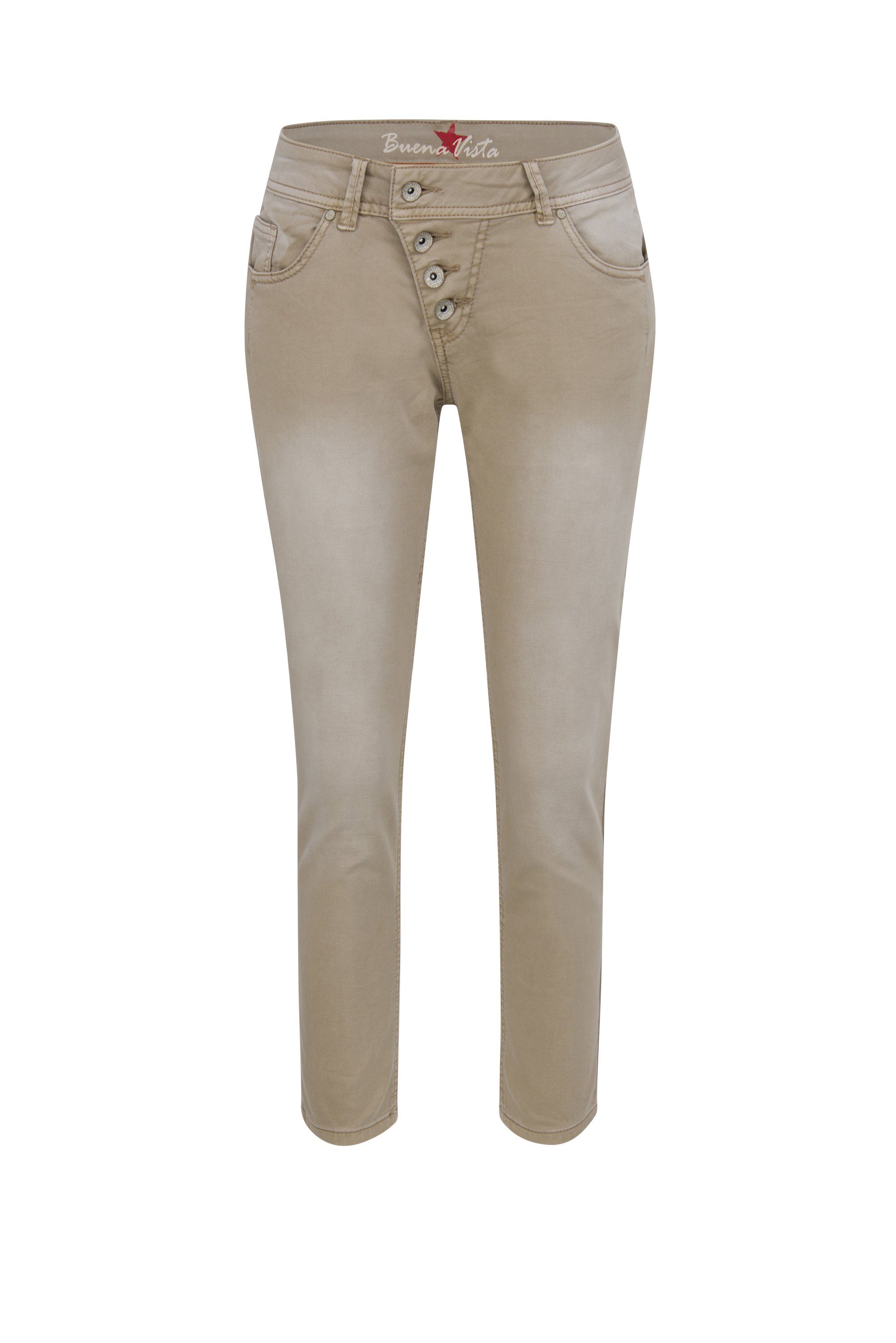 Buena Vista Stretch-Jeans BUENA VISTA MALIBU 7/8 white pepper 2107 J5122 SD108 HL4.887 - Sweat