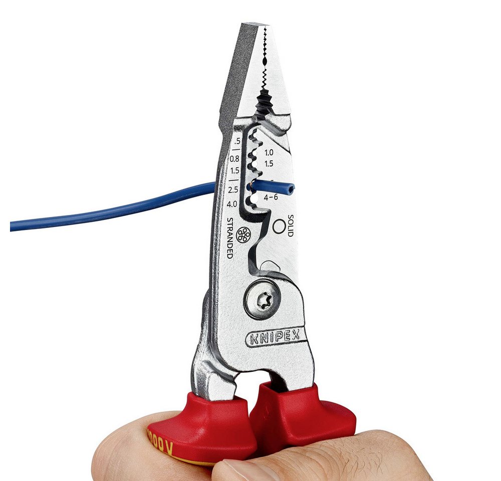 Thumbnail - Knipex Flachzange Knipex 13 76 200 ME Multifunktionszange 200 mm