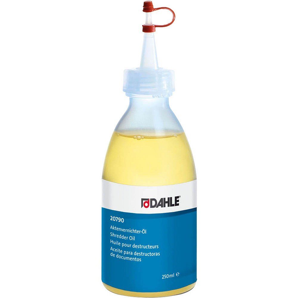 Shredder Pflege/Reinigung 250ml Spezialöl DAHLE Aktenvernichter-Öl zur Klingenöl für