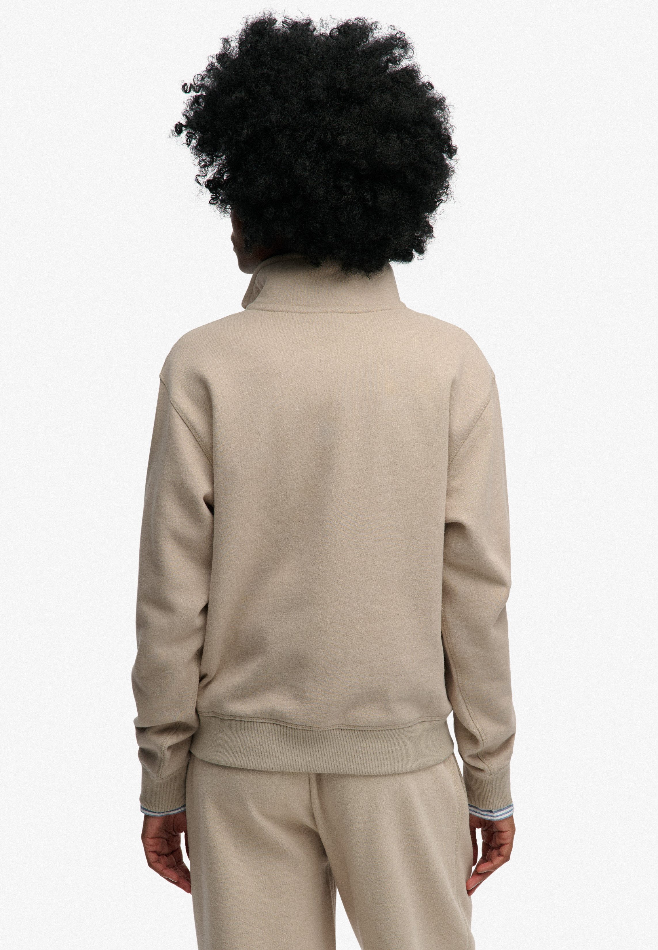 Superdry Sweatshirt ESSENTIAL LOGO EMB HALF ZIP günstig online kaufen