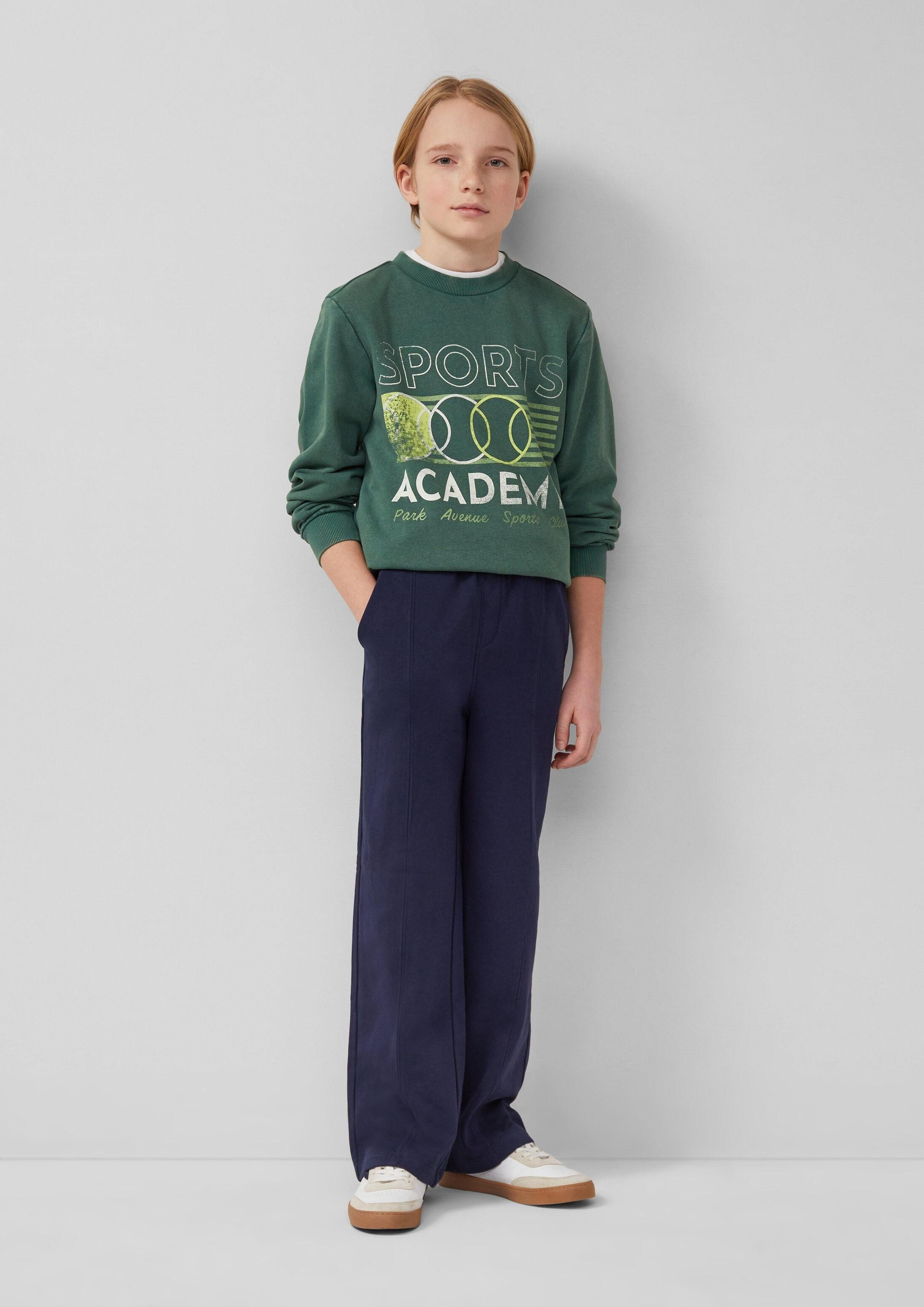 s.Oliver Jogginghose Leggings Jogpants mit Wide Leg