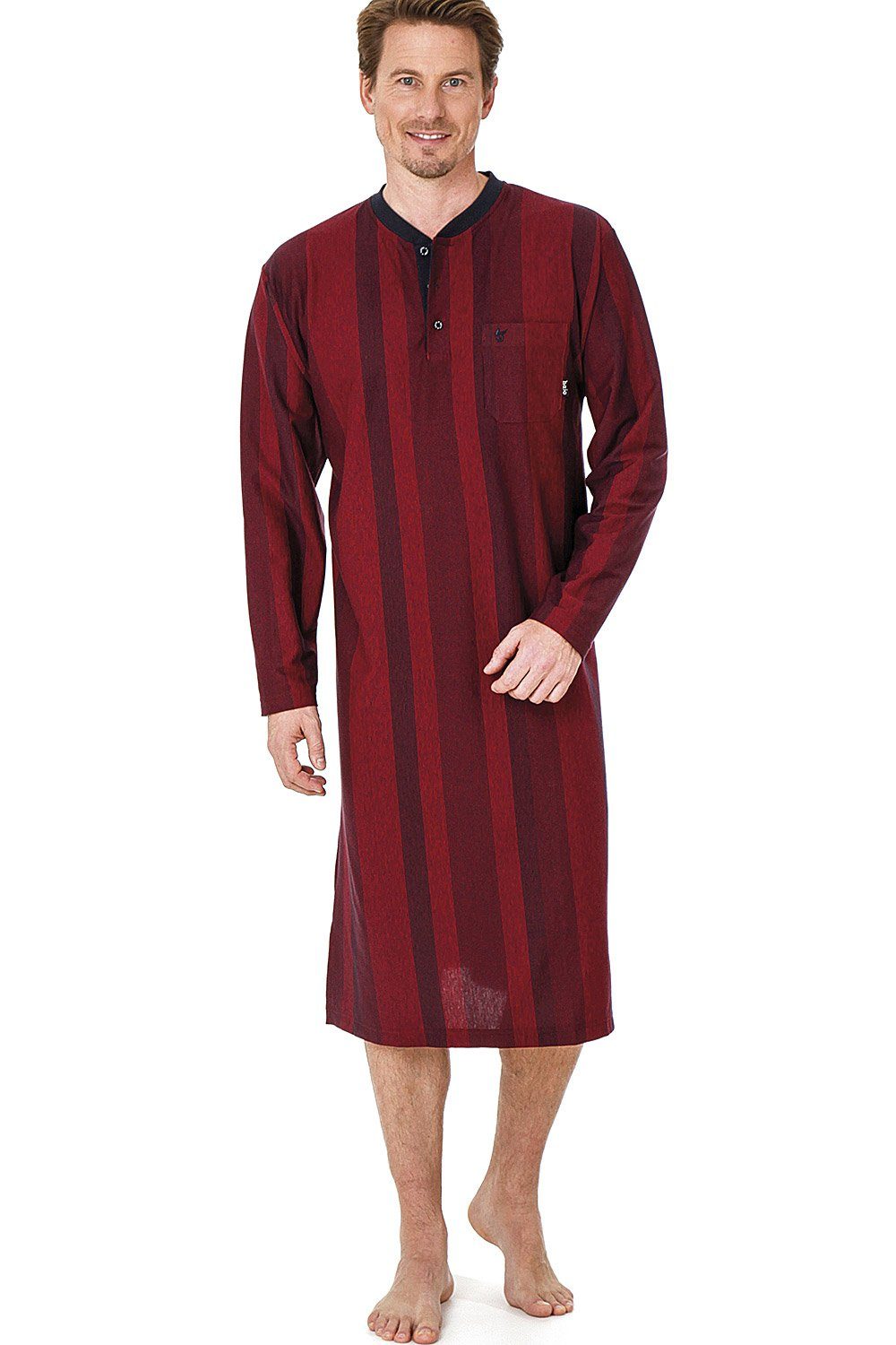 Hajo Nachthemd Klima Komfort Herren Sleepshirt günstig online kaufen