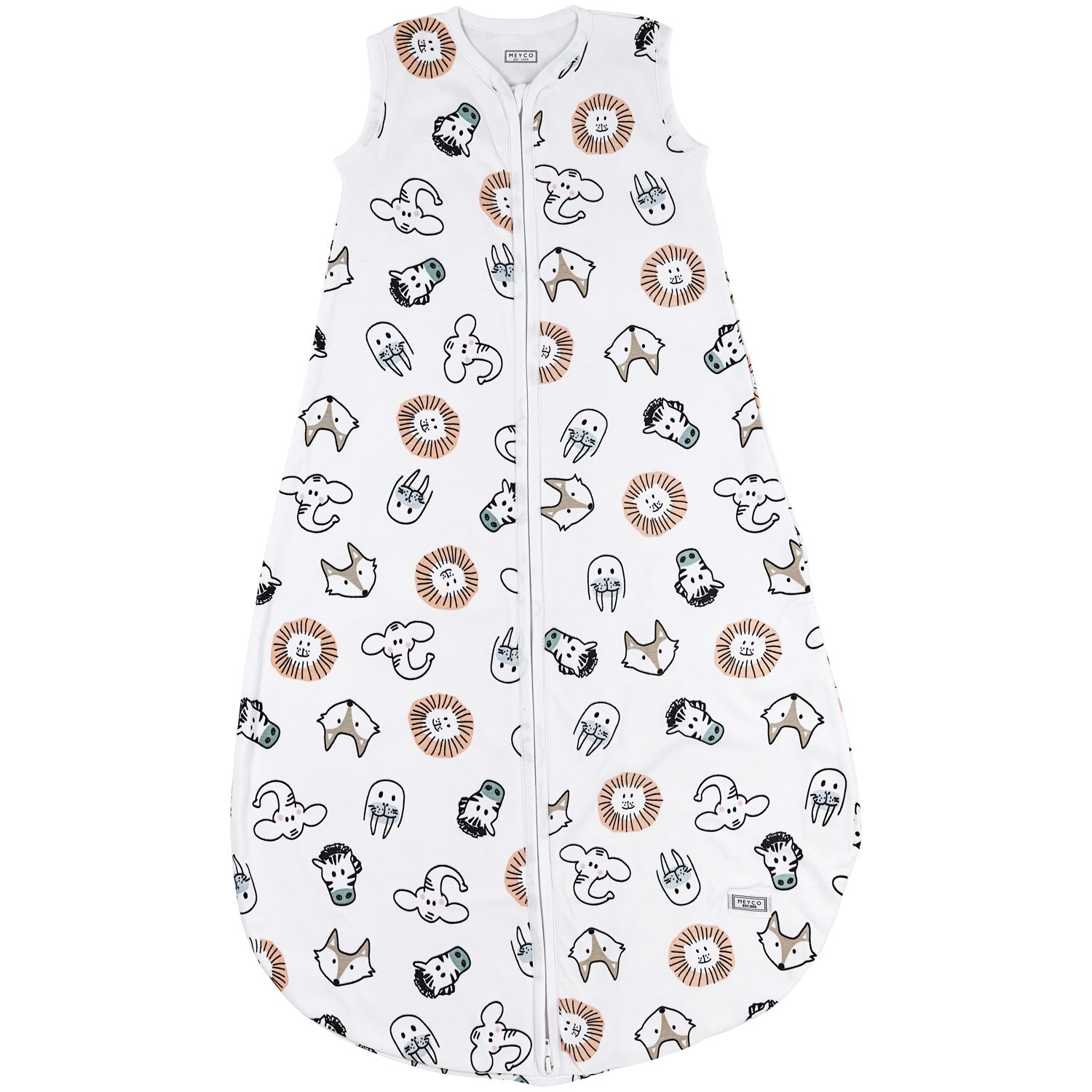 Meyco Baby Babyschlafsack Animal Multicolour (1 tlg), 62cm günstig online kaufen