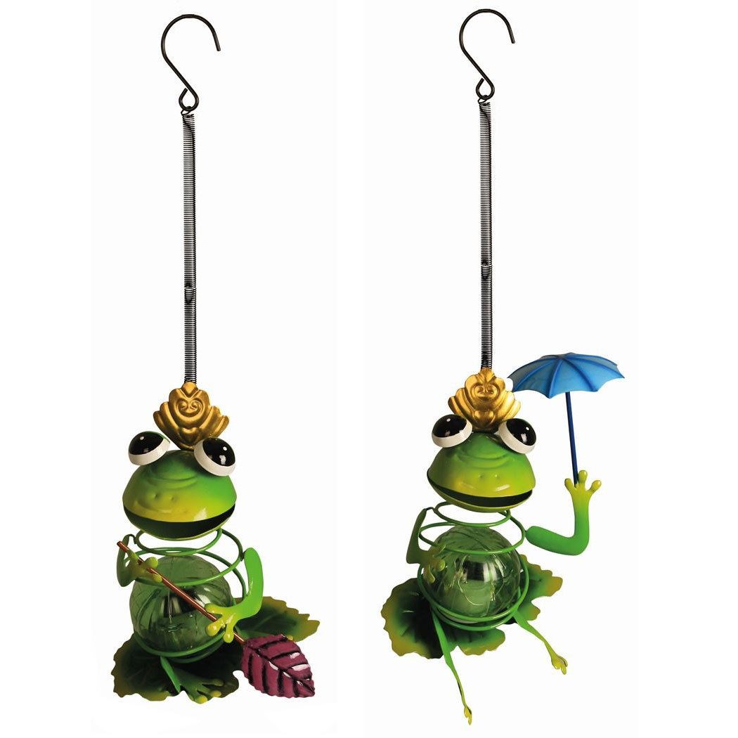 Luxform LED-Hängeleuchte Luxform Solar Frosch Schirm günstig online kaufen