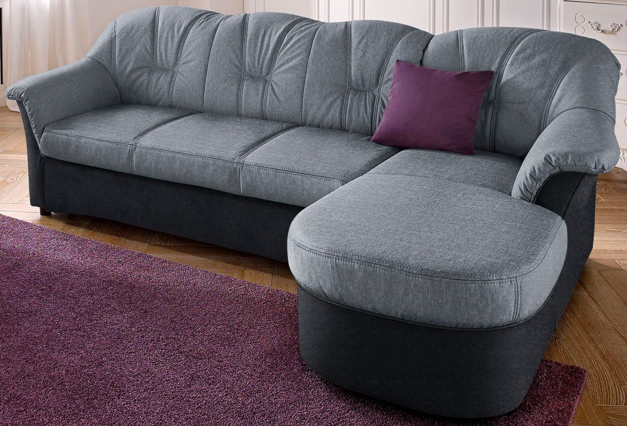 DOMO collection Ecksofa Flores Schlafsofa, B/T/H: günstig online kaufen