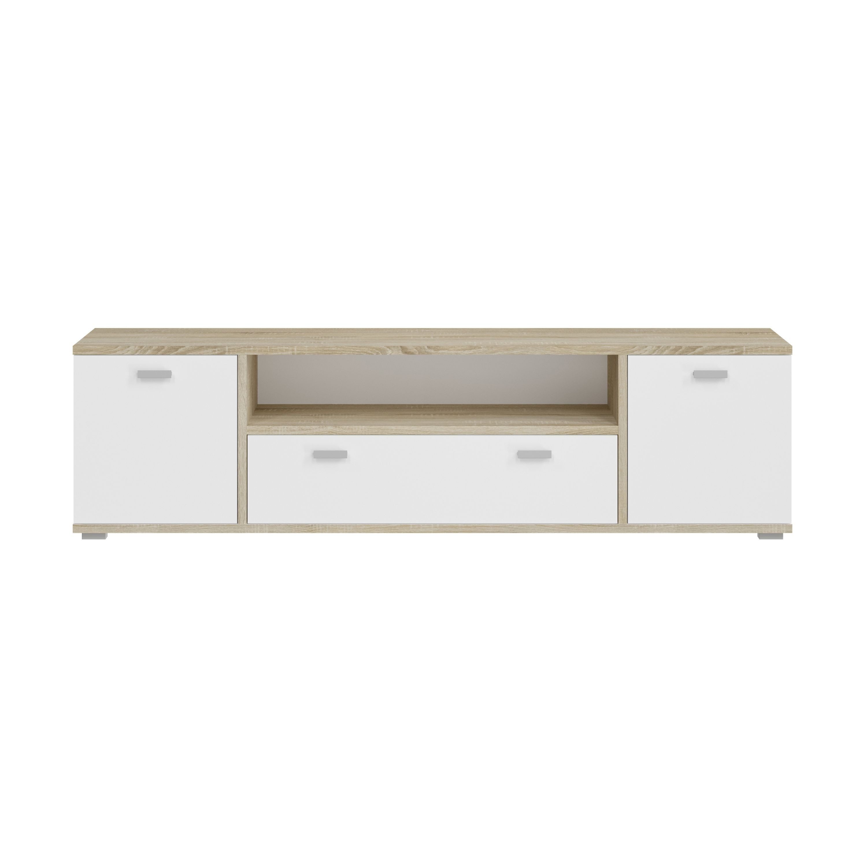 xonox.home Lowboard Cosmo, Weiß Nachbildung / günstig online kaufen