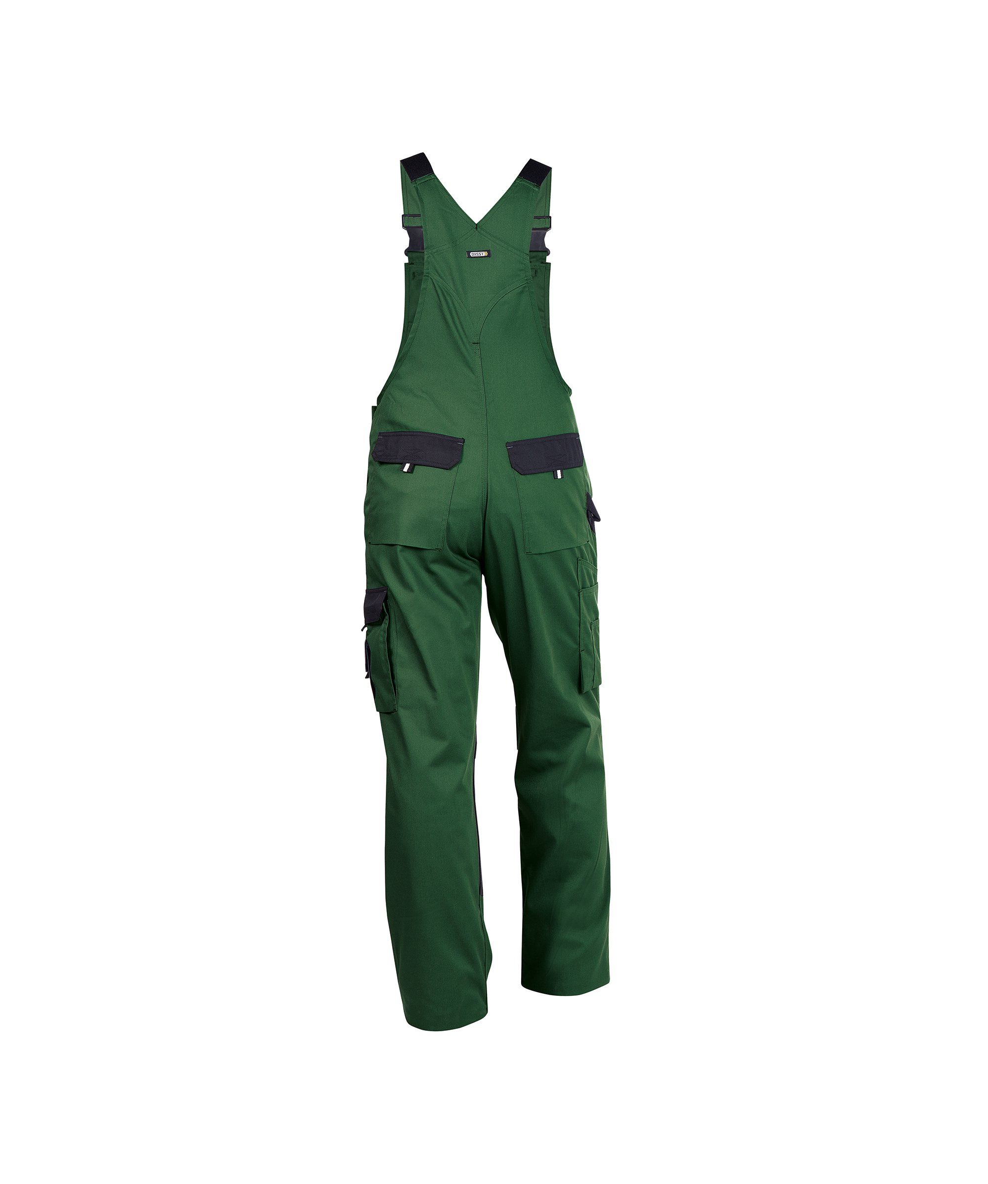 Dassy Arbeitslatzhose Zweifarbige Arbeitslatzhose mit Kniepolstertaschen Versailles (1-tlg)