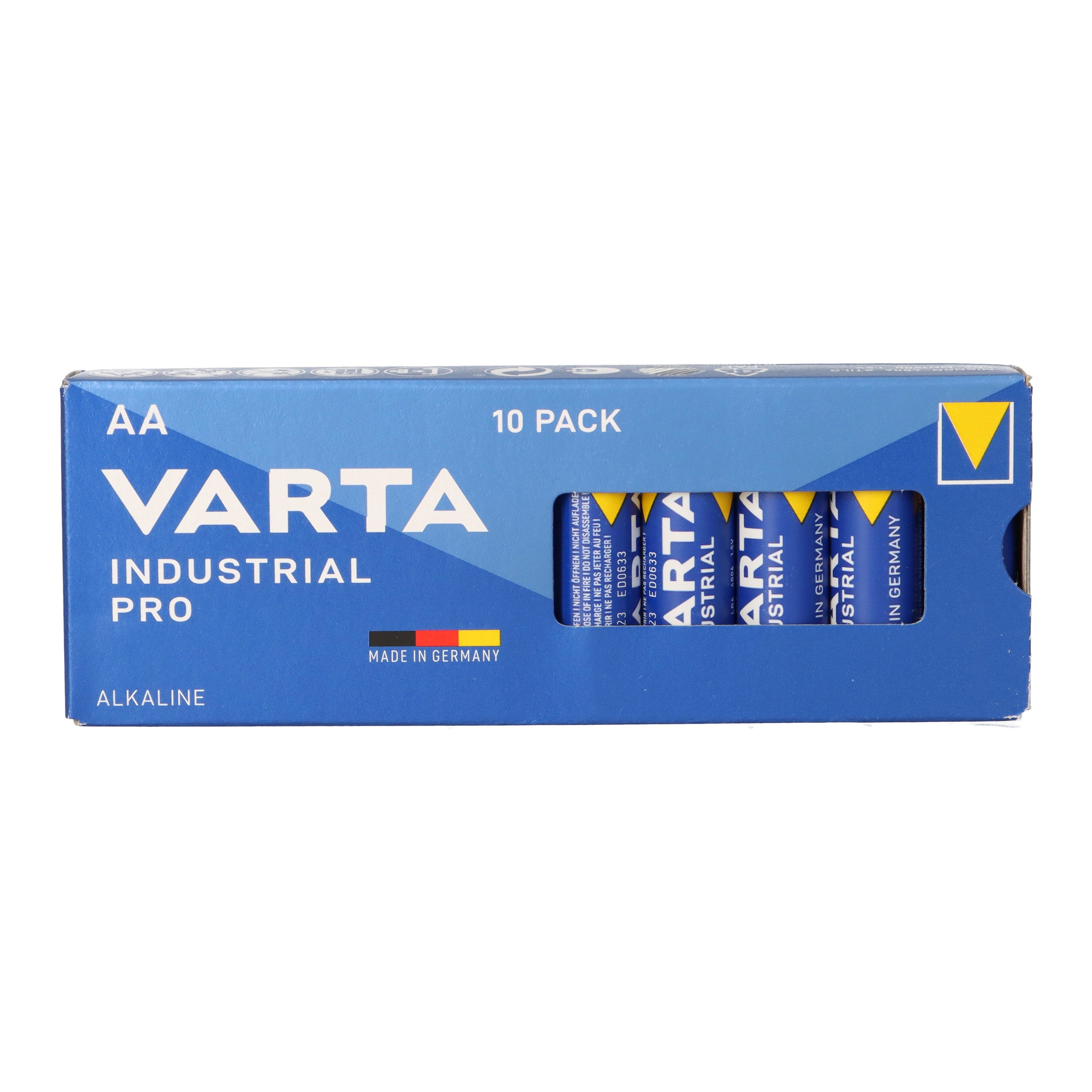 1,5V LR06 AA Alkaline Batterie 40x VARTA Pack 4x Migon Varta 10er