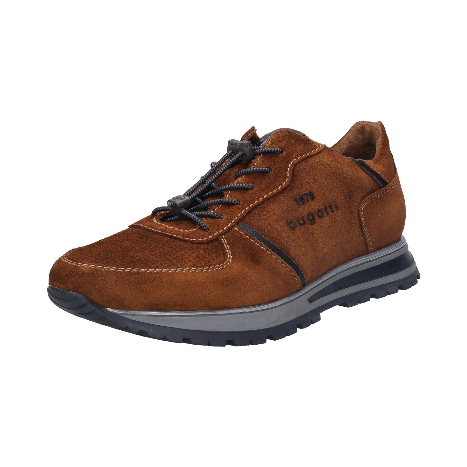 bugatti bugatti Herren Sneaker Philip 332-AG801-1400-6300 cognac Sneaker