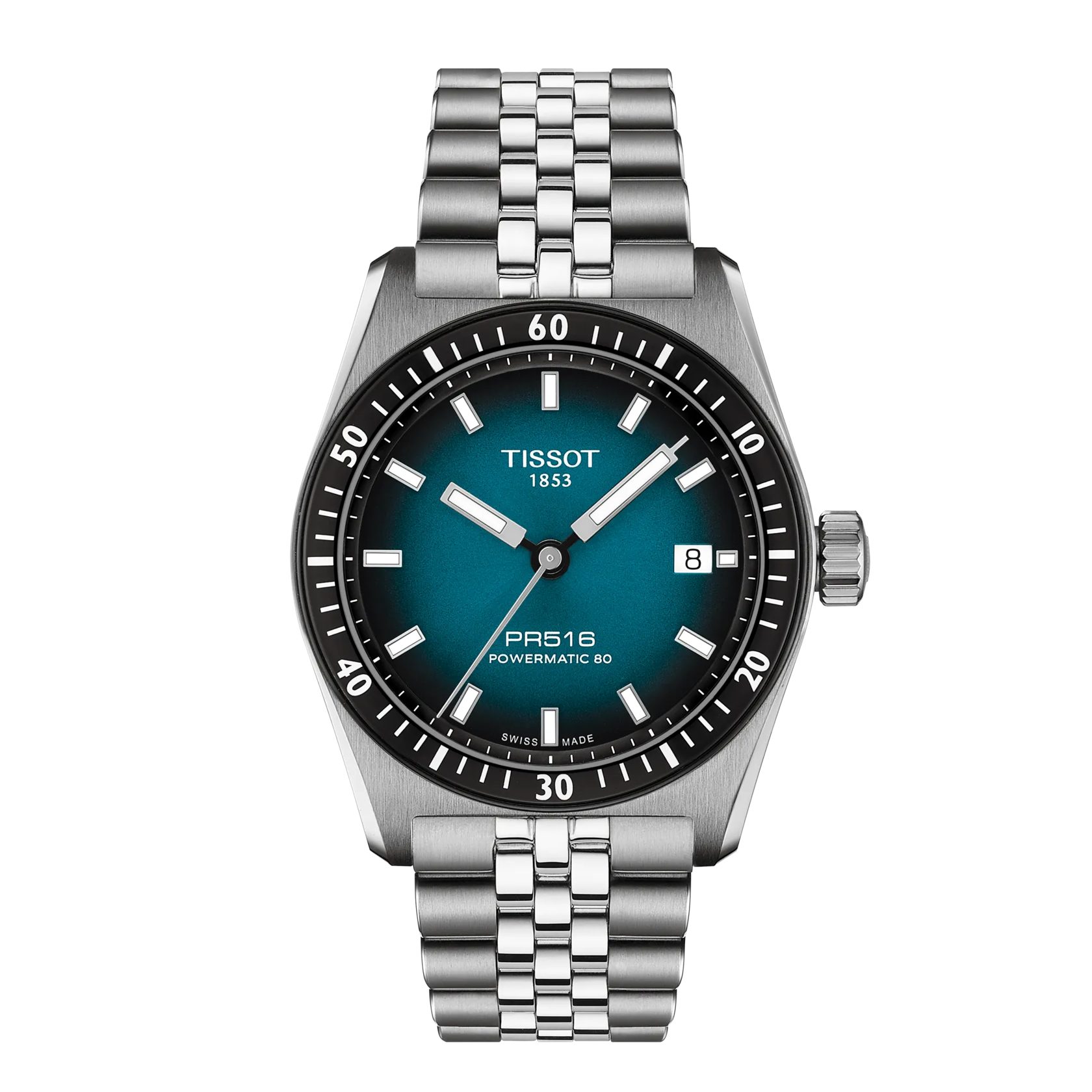 Tissot Schweizer Uhr Herrenuhr Tissot PR516 Automatik 38 mm