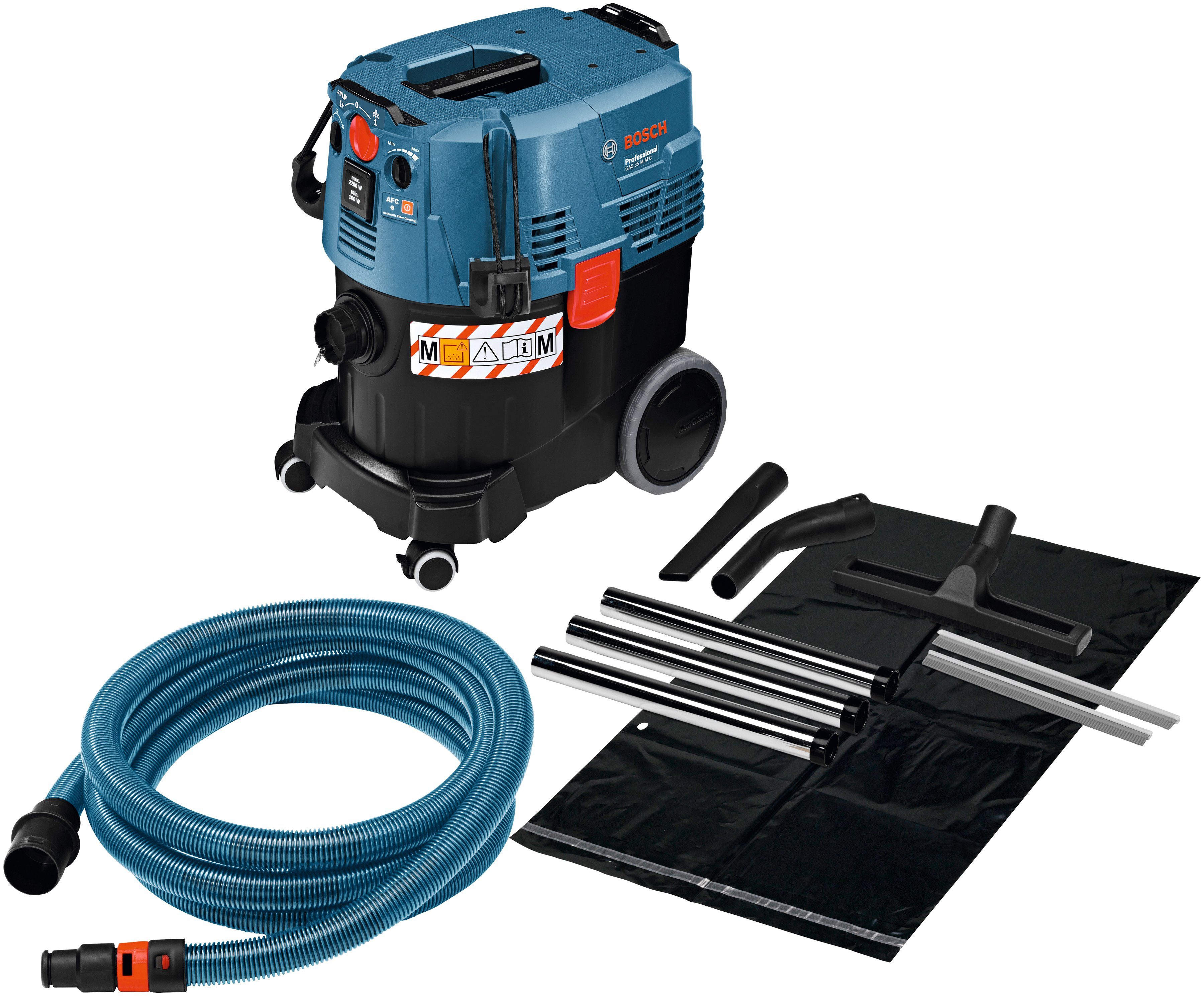 Bosch Professional Nass-Trocken-Sauger GAS 35 M AFC, 1380 W