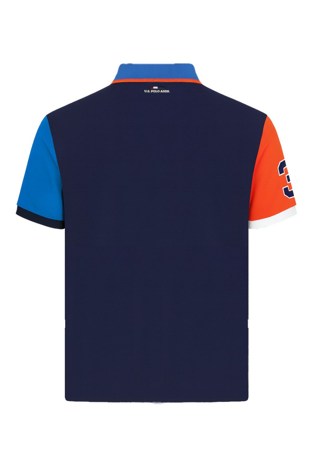 U.S. Polo Assn. Poloshirt Multicolor (Baumwolle) weiss/bunt Herren – Bild 2 von 4