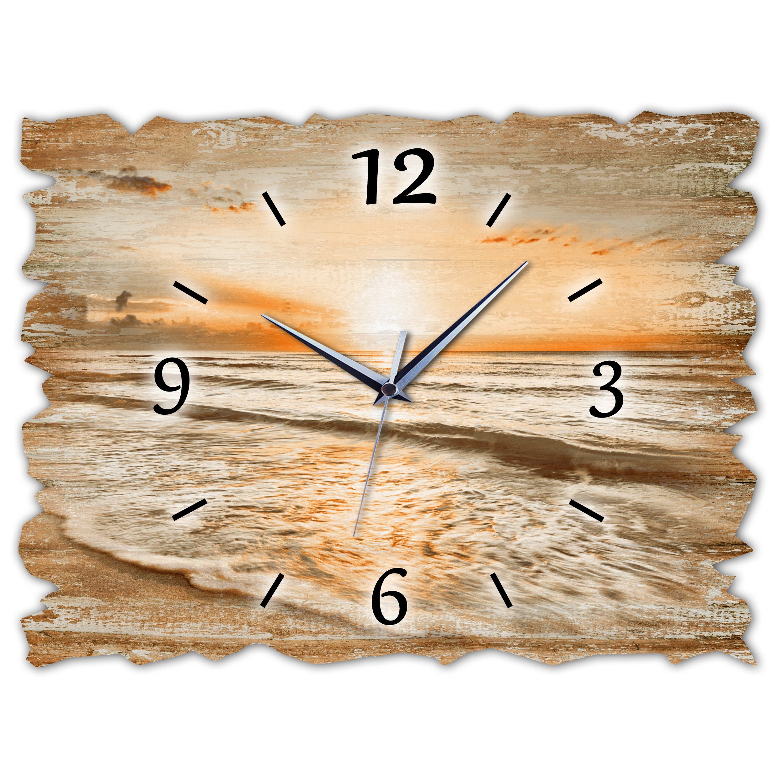 Bilder-Manufaktur Wanduhr H3a-10234 (BM, Funkuhr oder Quarzuhr, kein Ticken günstig online kaufen