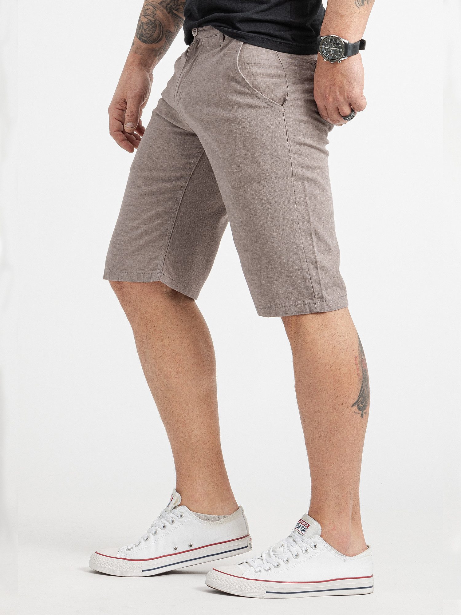 Rock Creek Bermudas Herren Shorts Leinen günstig online kaufen
