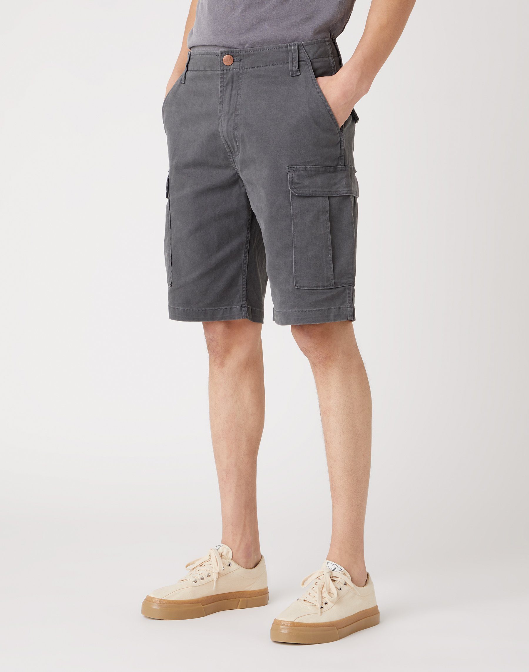5-Pocket-Jeans shadow SHORTS dark CASEY CARGO W1C35085J Wrangler WRANGLER