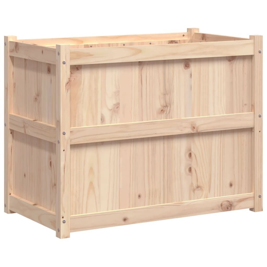 vidaXL Blumentopf Плантатор 90x50x70 cm Massivholz Kiefer (1 St)
