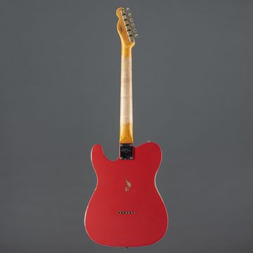 Fender E-Gitarre, '64 Telecaster Aged Fiesta Red - Electric Guitar, '64 Telecaster Relic Aged Fiesta Red #CZ574835 - E-Gitarre