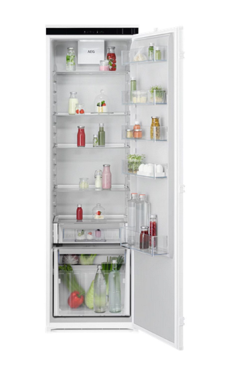 AEG Einbaukühlschrank keine Angaben NSK6D181ES_923581349, 177.2 cm hoch, 54.6 cm breit