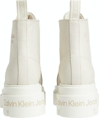 Calvin Klein Jeans CANVAS LACEUP BOOT Schnürboots mit kräftiger Profilsohle