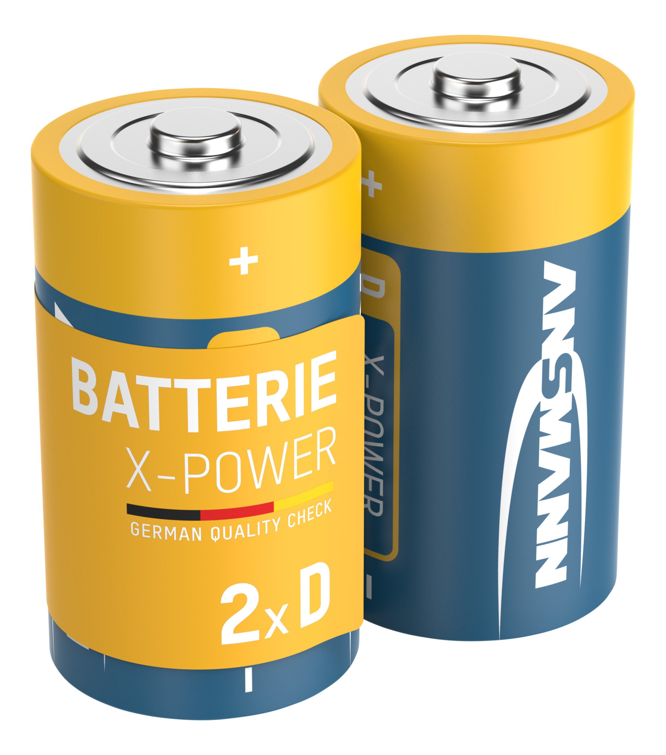 2x X-Power Alkaline Batterie Mono D / LR20 Batterie